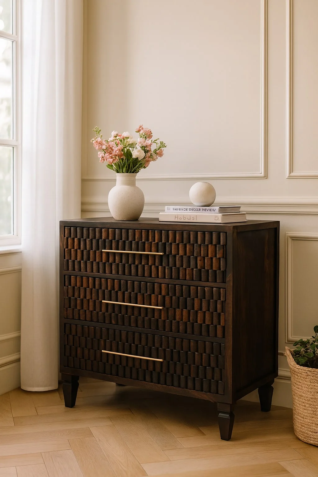 Artisan Furniture Massivholz Arno Kommode Braun