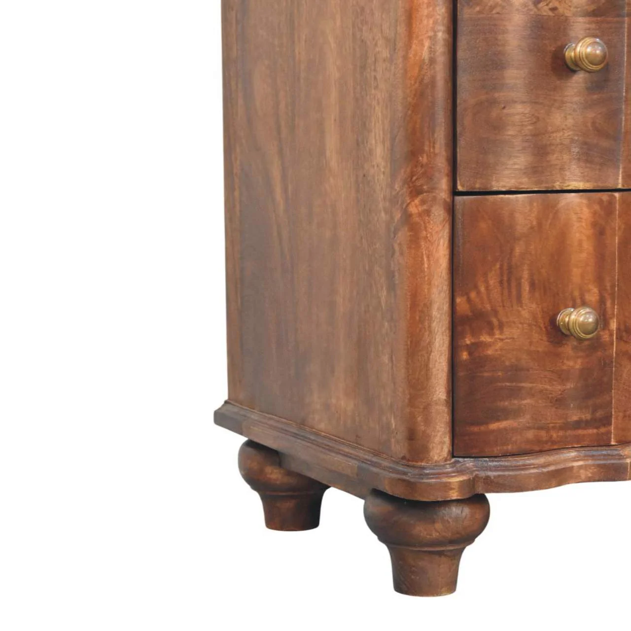 Artisan Furniture Massivholz Camille Kommode, 3 Schubladen, Braun - Image 10