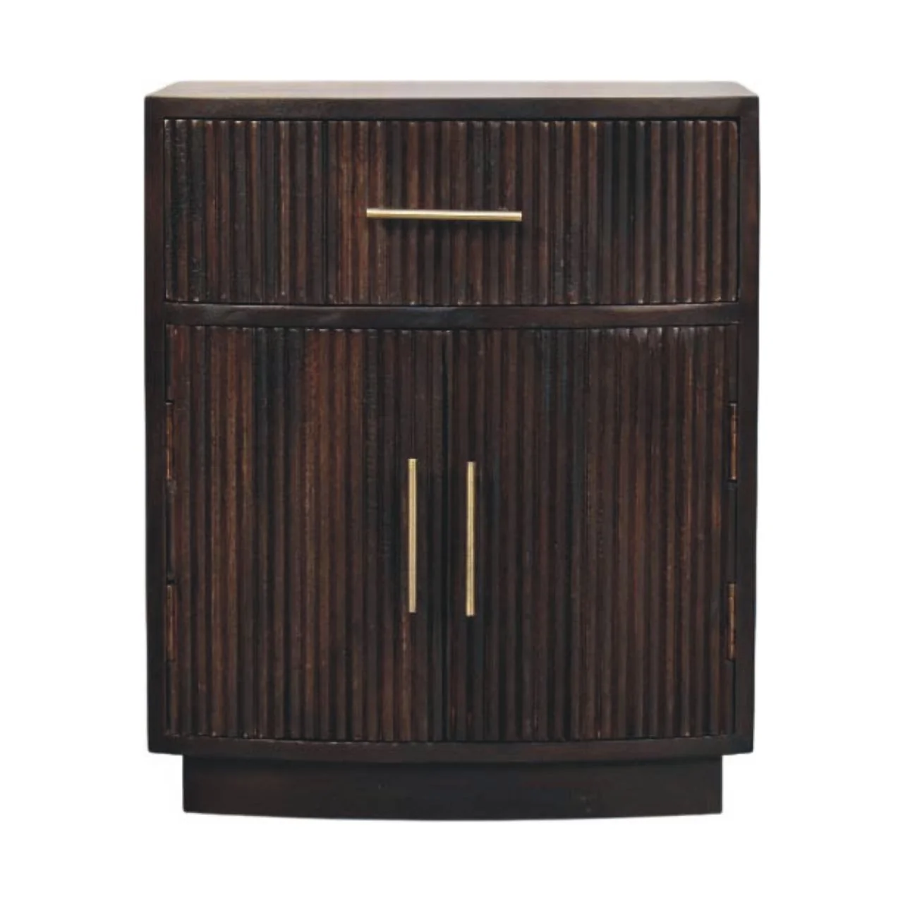 Artisan Furniture Massivholz Milan Nachttisch Braun
