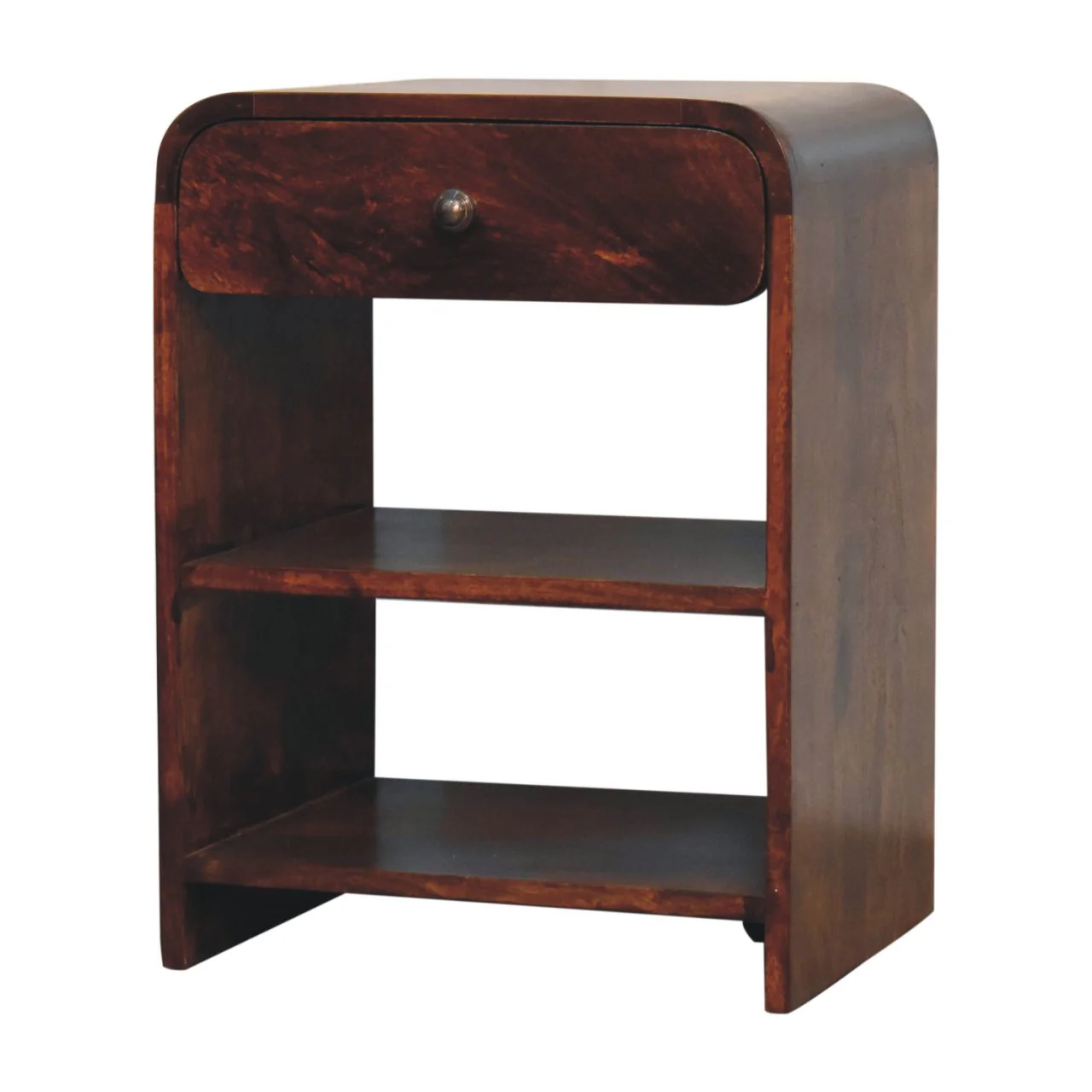 Artisan Furniture Massivholz-Nachttisch Aspen, offen, braun - Image 5