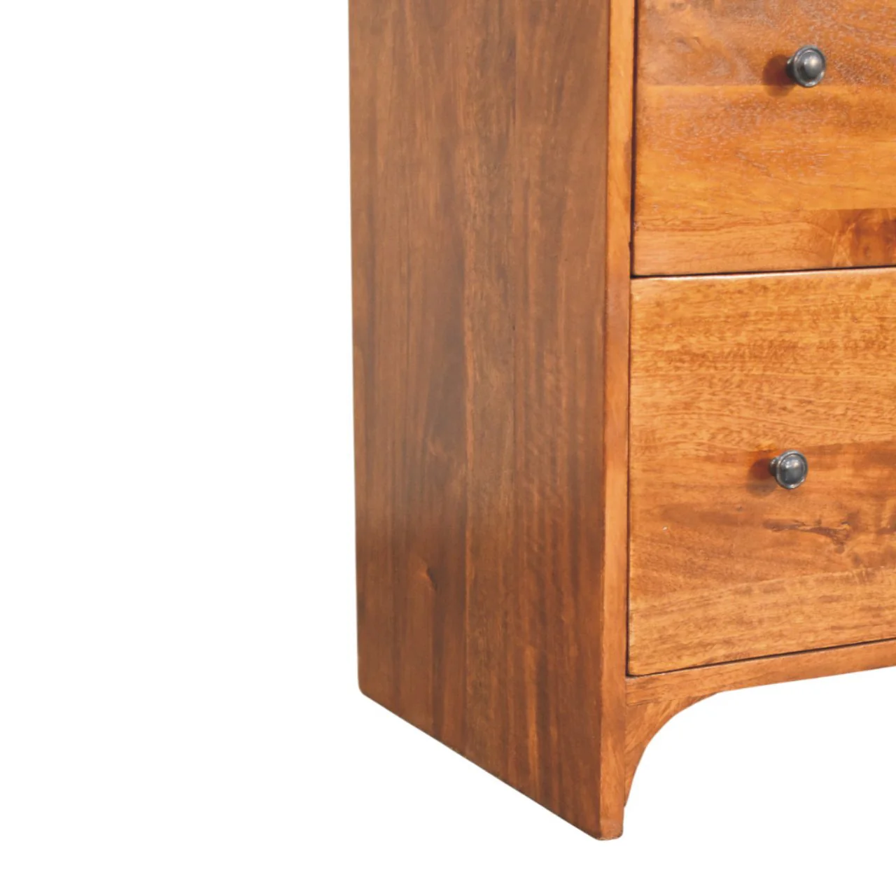 Artisan Furniture Massivholz Newton Kastanien Kommode mit 3 Schubladen, Braun - Image 8
