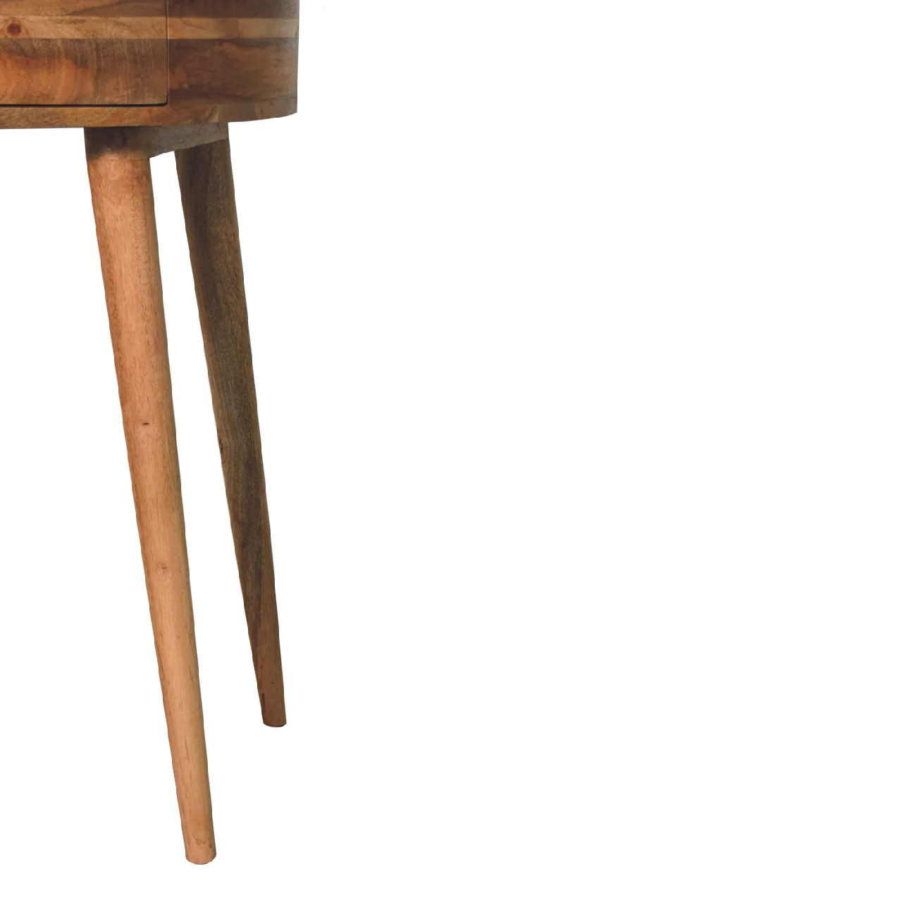 Artisan Furniture Massivholz Odyssey eichenähnlicher Konsolentisch, 1 Schublade, Beige - Image 10