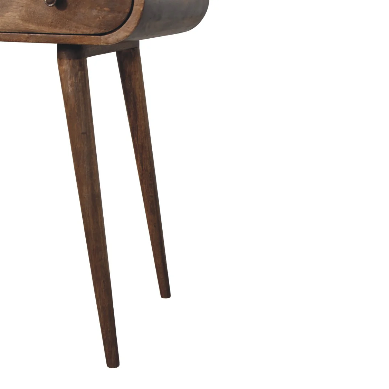 Artisan Furniture Massivholz-Schminktisch mit geschwungenen Kanten, braun - Image 10