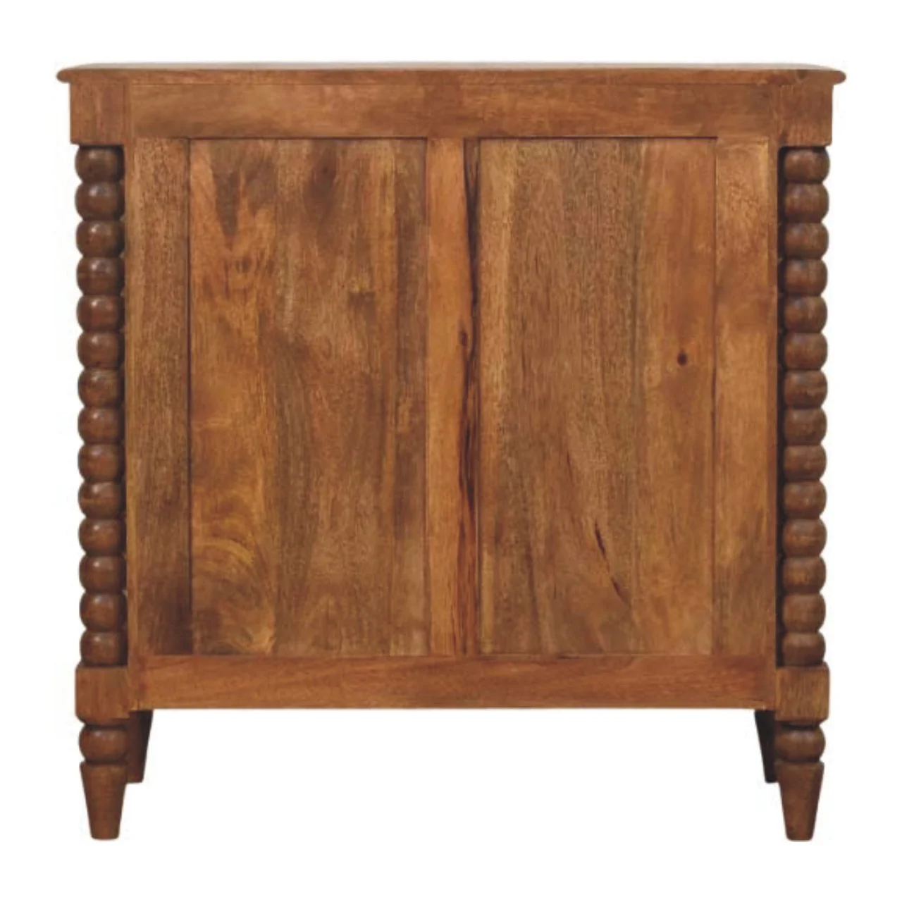 Artisan Furniture Massivholz Spindel Kommode, 3 Schubladen, Braun - Image 10