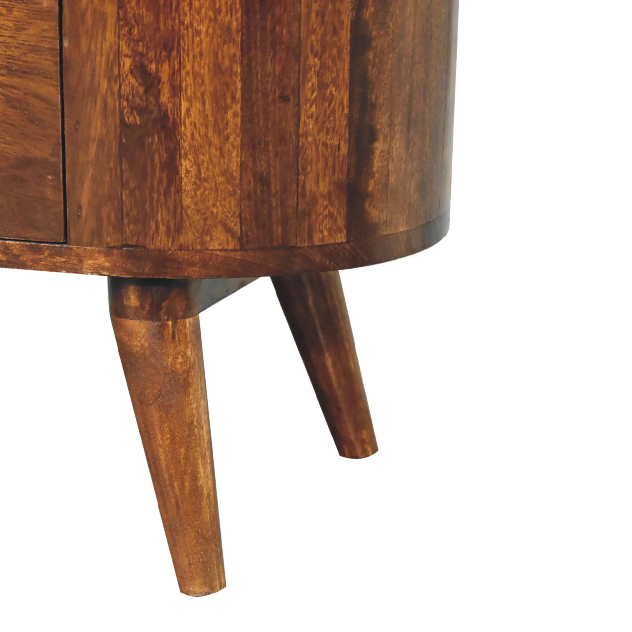 Artisan Furniture Massivholz T-Bar Cortez Kastanien Offenes Fach Schrank, 1 Schublade, 1 Regal - Image 10