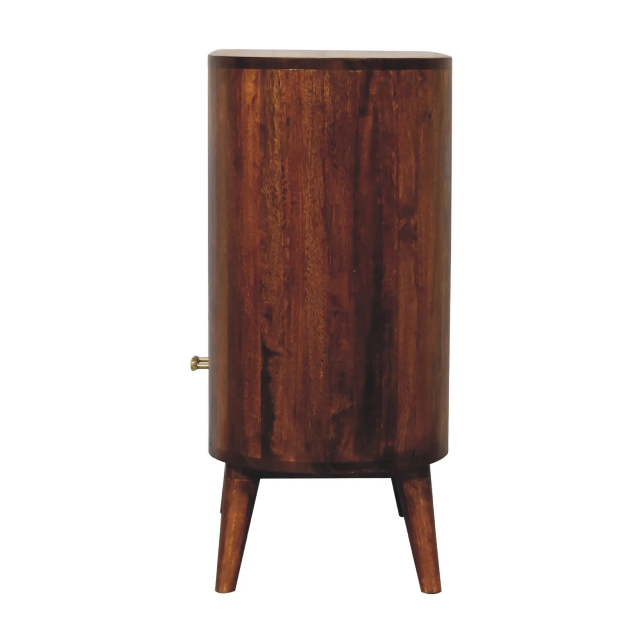 Artisan Furniture Massivholz T-Bar Cortez Kastanien Offenes Fach Schrank, 1 Schublade, 1 Regal - Image 11