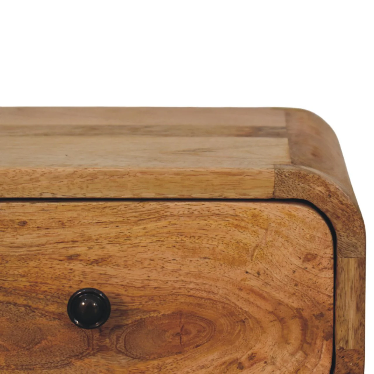 Artisan Möbel Avora Mini Wand-Nachttisch aus Eichenoptik mit 1 Schublade, Braun - Image 7