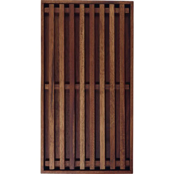 ASA Brotschneidebrett Akazie, rechteckig, Länge: 430 mm, Breite: 230 mm