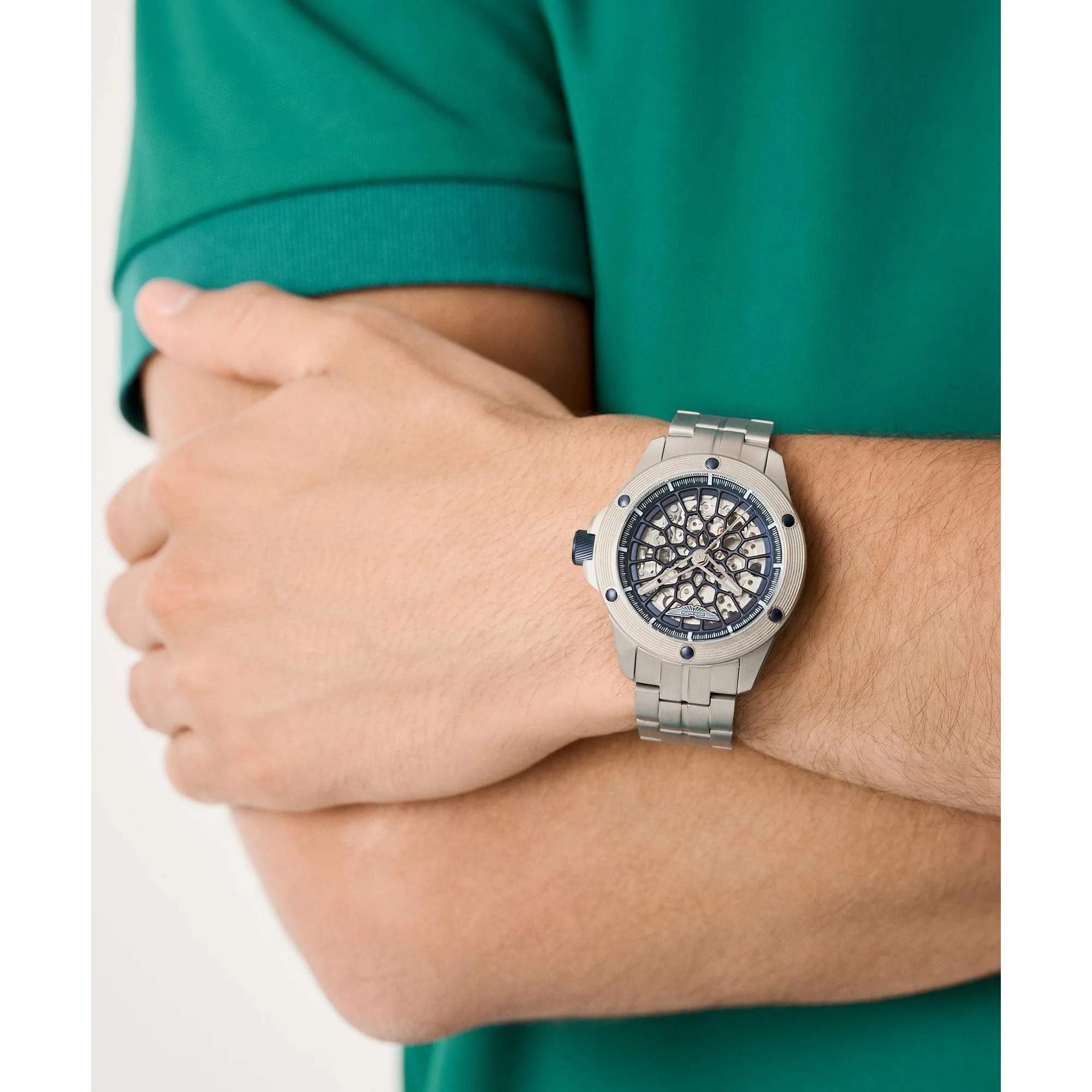 ASTON MARTIN Herren Automatik Uhr Armbanduhr AML THRILL MTRR1F504 Titan - Image 8