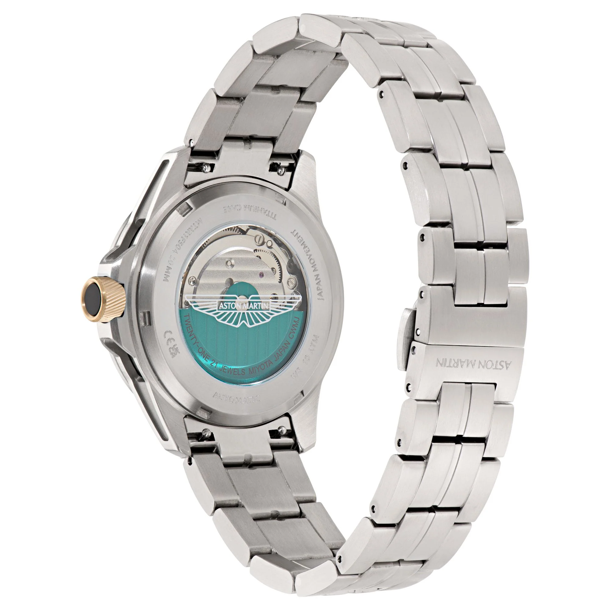 ASTON MARTIN Herren Automatik Uhr Armbanduhr AML THRILL MTRR1F505 Titan - Image 3