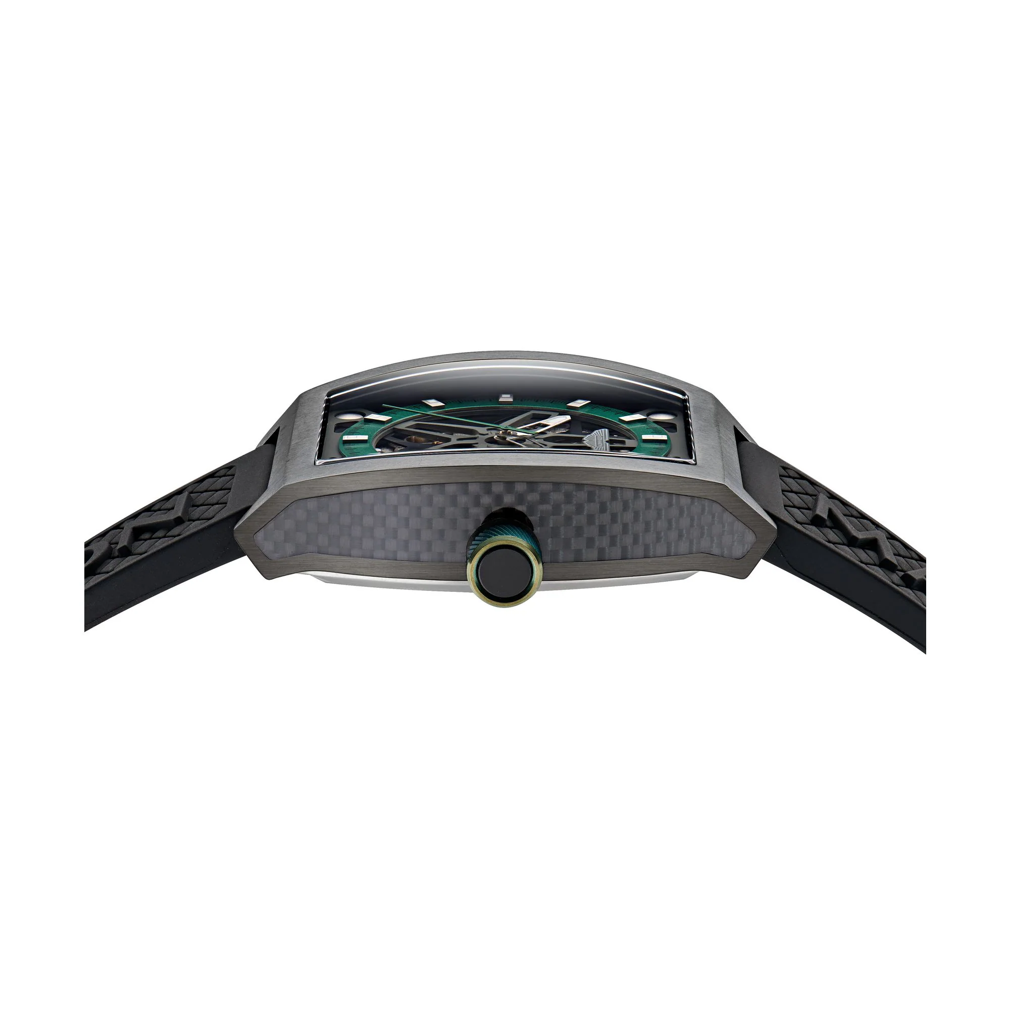 ASTON MARTIN Herren Automatik Uhr Armbanduhr AML THRILL MTRT1F502 Silikon - Image 2