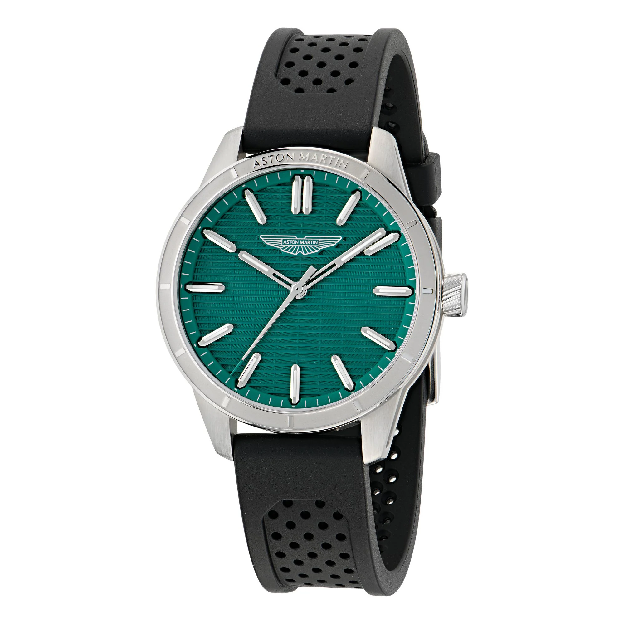 ASTON MARTIN Herren Uhr Armbanduhr Analog Quarz AML ICON MTIH1F503 Silikon - Image 4