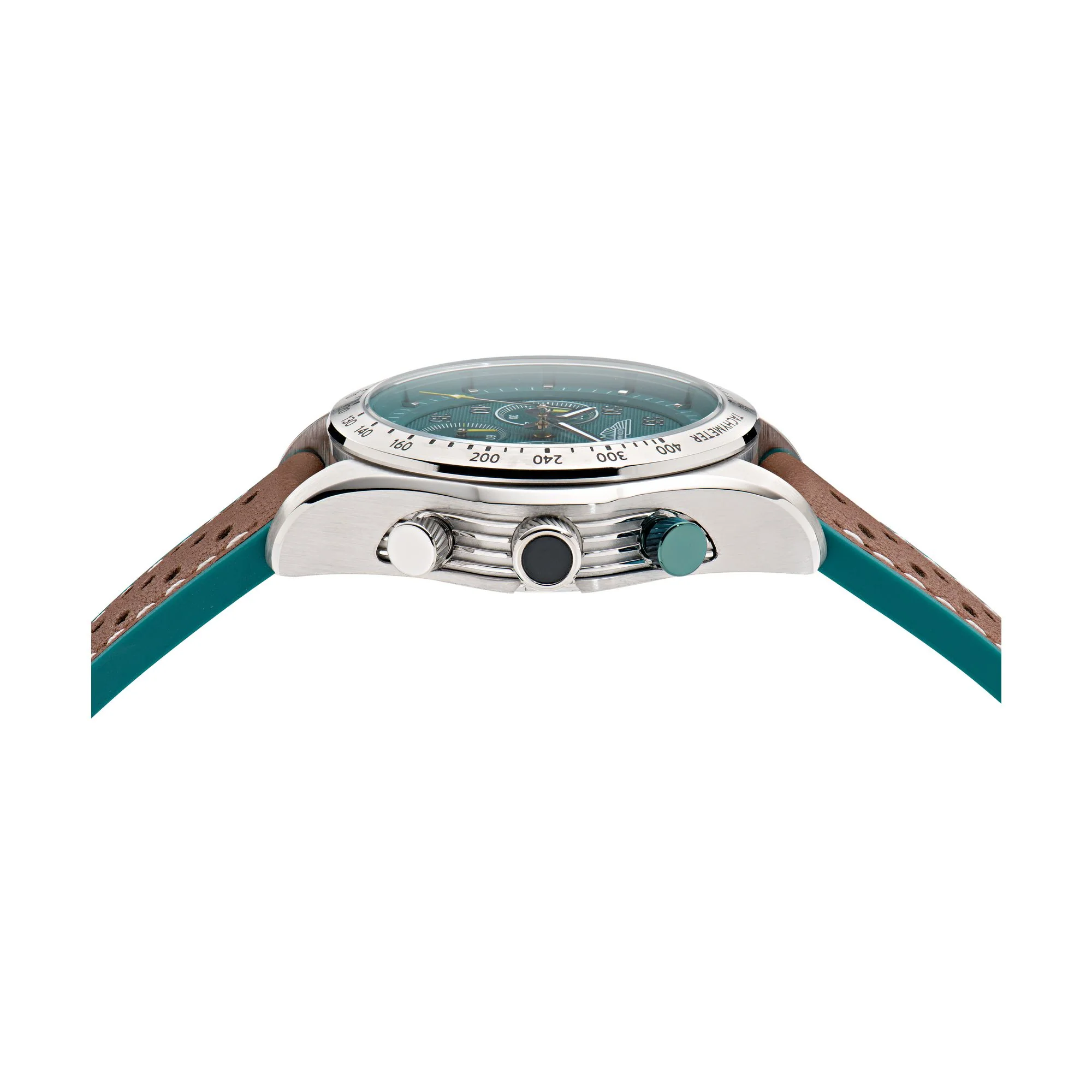 ASTON MARTIN Herren Uhr Chrono Armbanduhr AML THRILL MTRS1F501 Silikon/Leder - Image 2