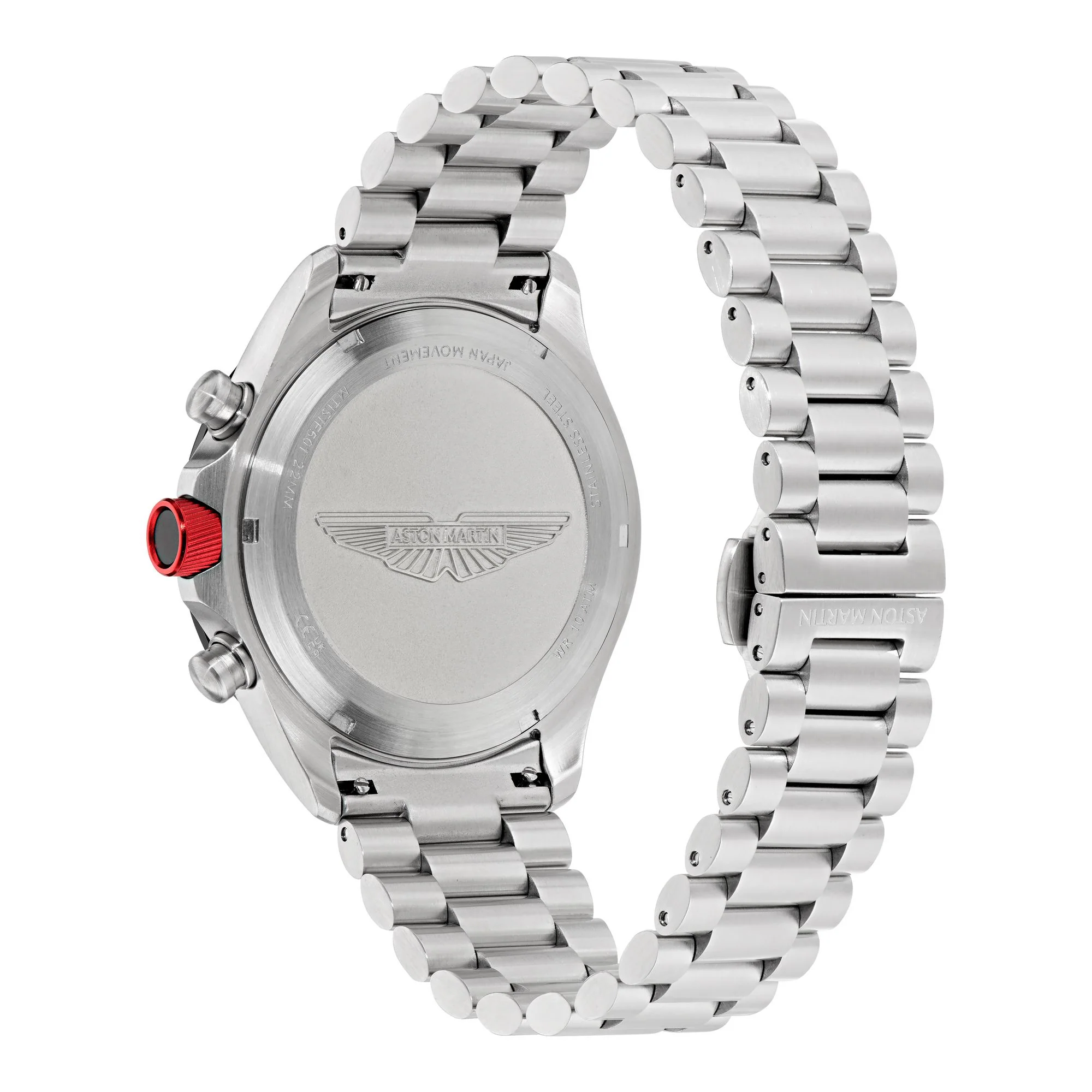 ASTON MARTIN Herren Uhr Chronograph Armbanduhr AML ICON MTIS1F501 Edelstahl - Image 3