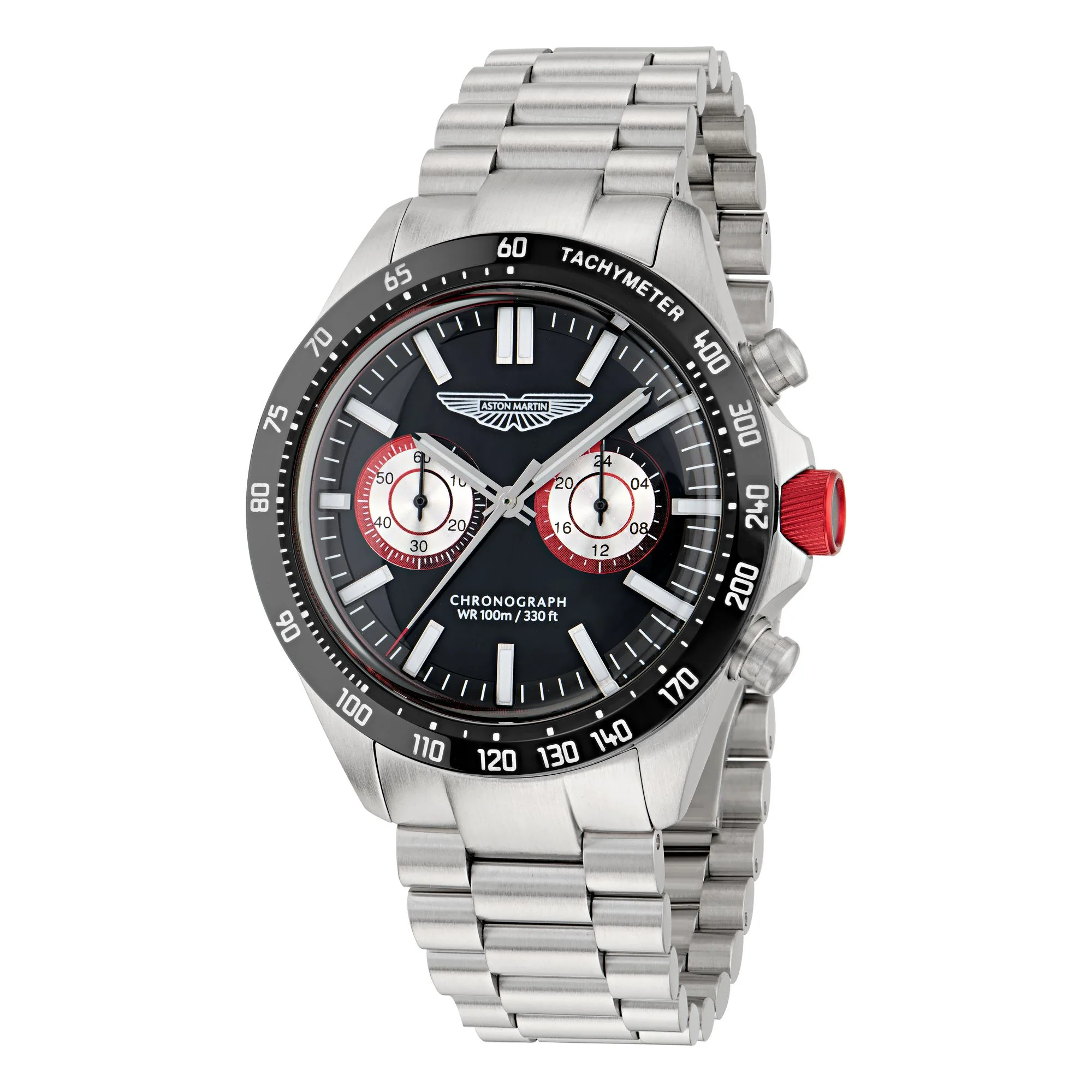 ASTON MARTIN Herren Uhr Chronograph Armbanduhr AML ICON MTIS1F501 Edelstahl - Image 4