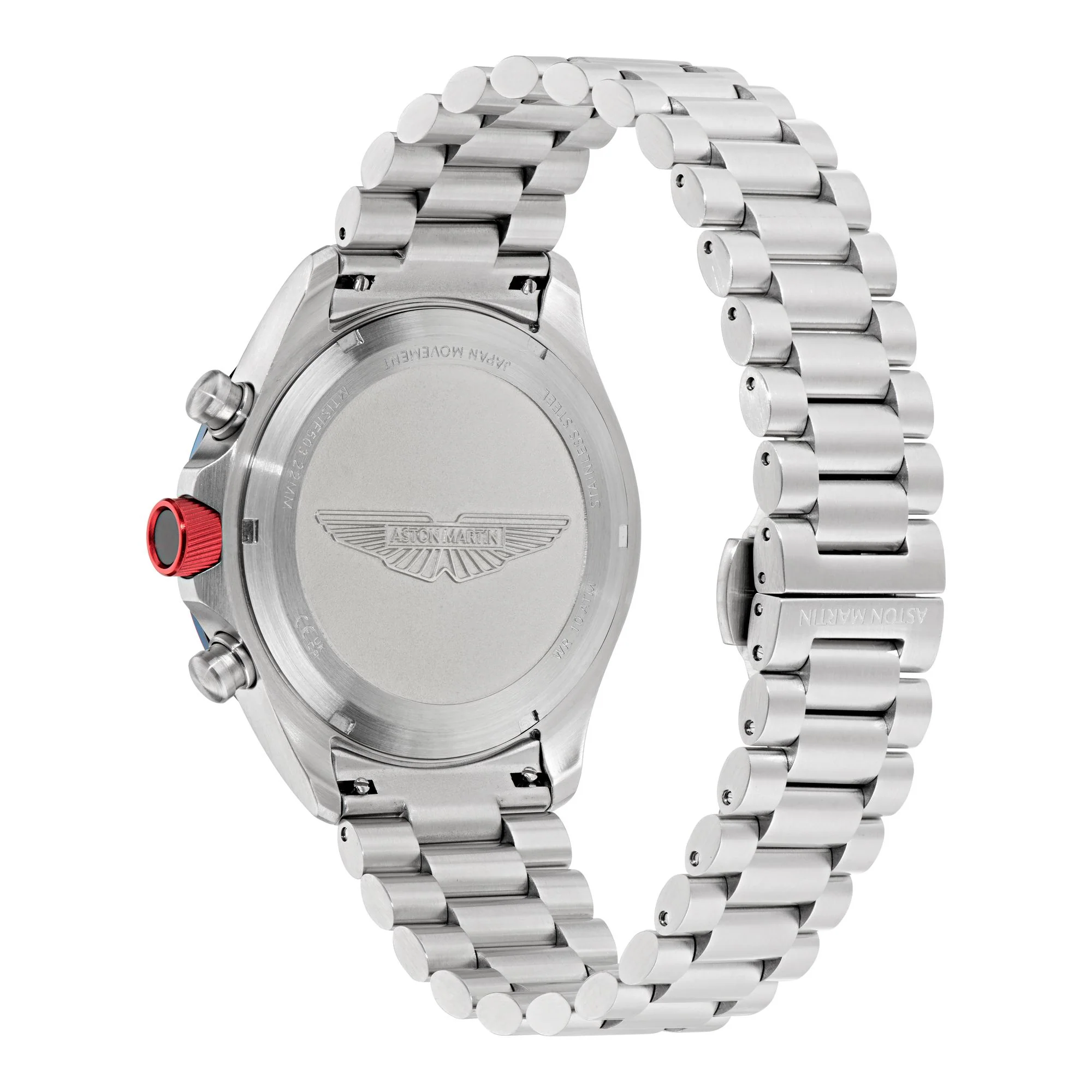 ASTON MARTIN Herren Uhr Chronograph Armbanduhr AML ICON MTIS1F503 Edelstahl - Image 3