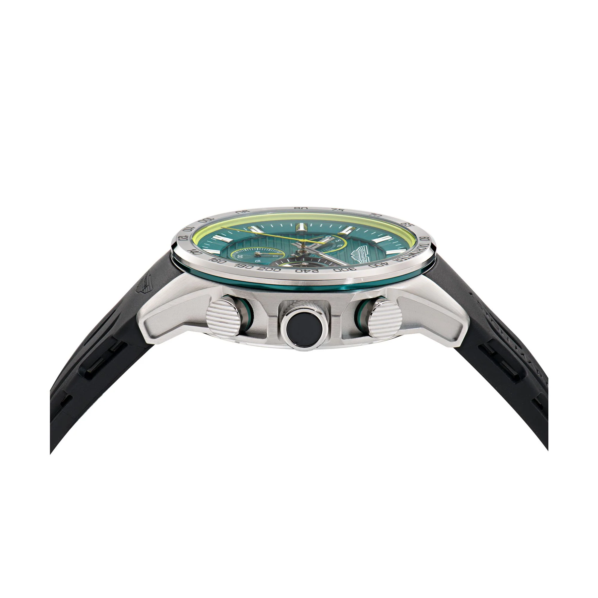 ASTON MARTIN Herren Uhr Chronograph Armbanduhr AML THRILL MTRH1F502 Silikon - Image 2