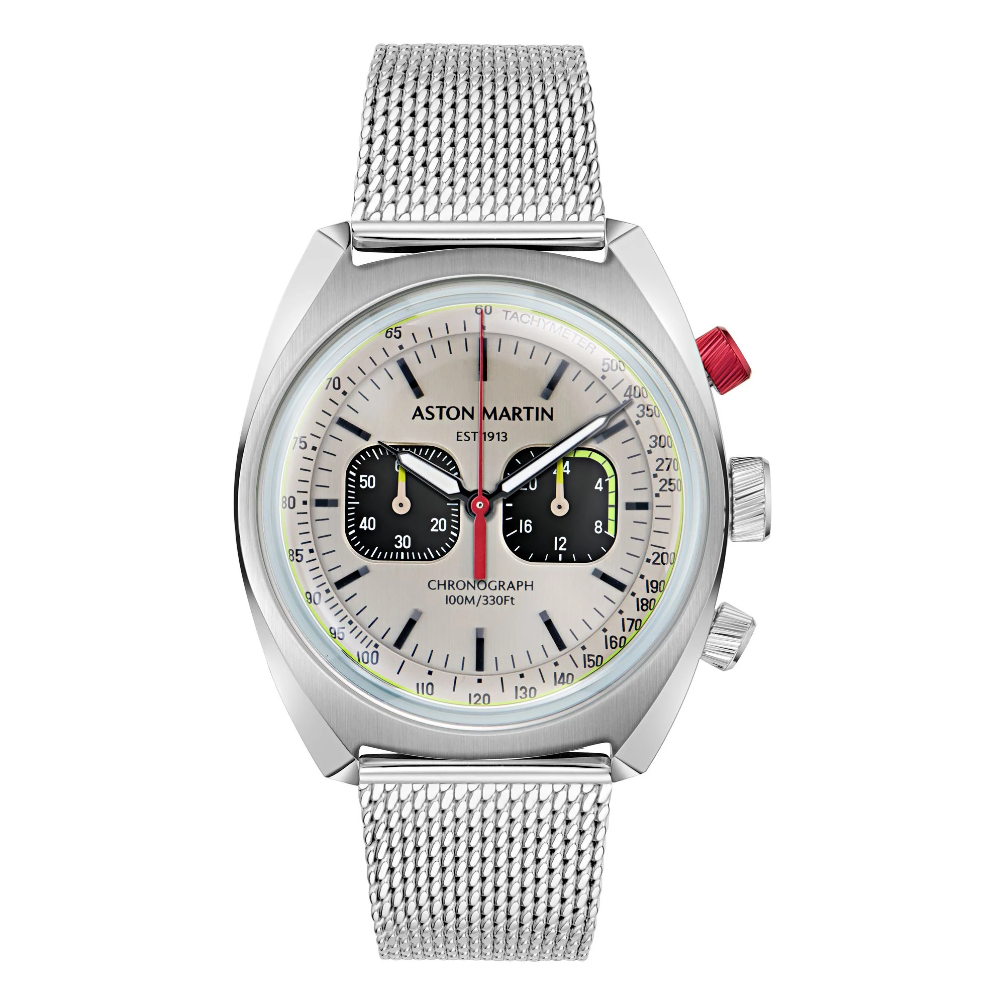 ASTON MARTIN Herren Uhr Chronograph Armbanduhr AML TIMELESS MTTS2F501 Edelstahl