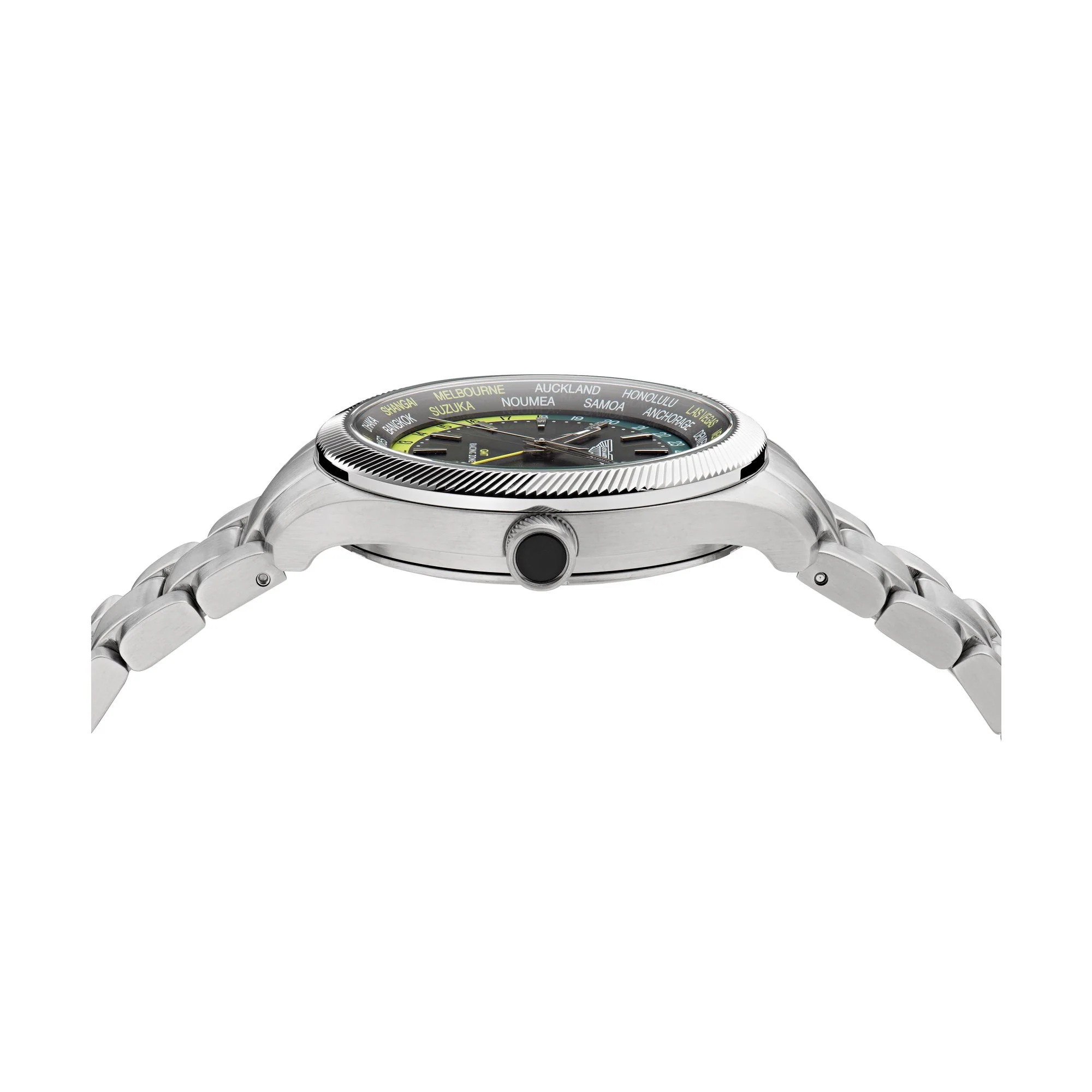 ASTON MARTIN Herren Uhr GMT-Uhr Analog Quarz AML ICON MTIZ1F503 - Image 5