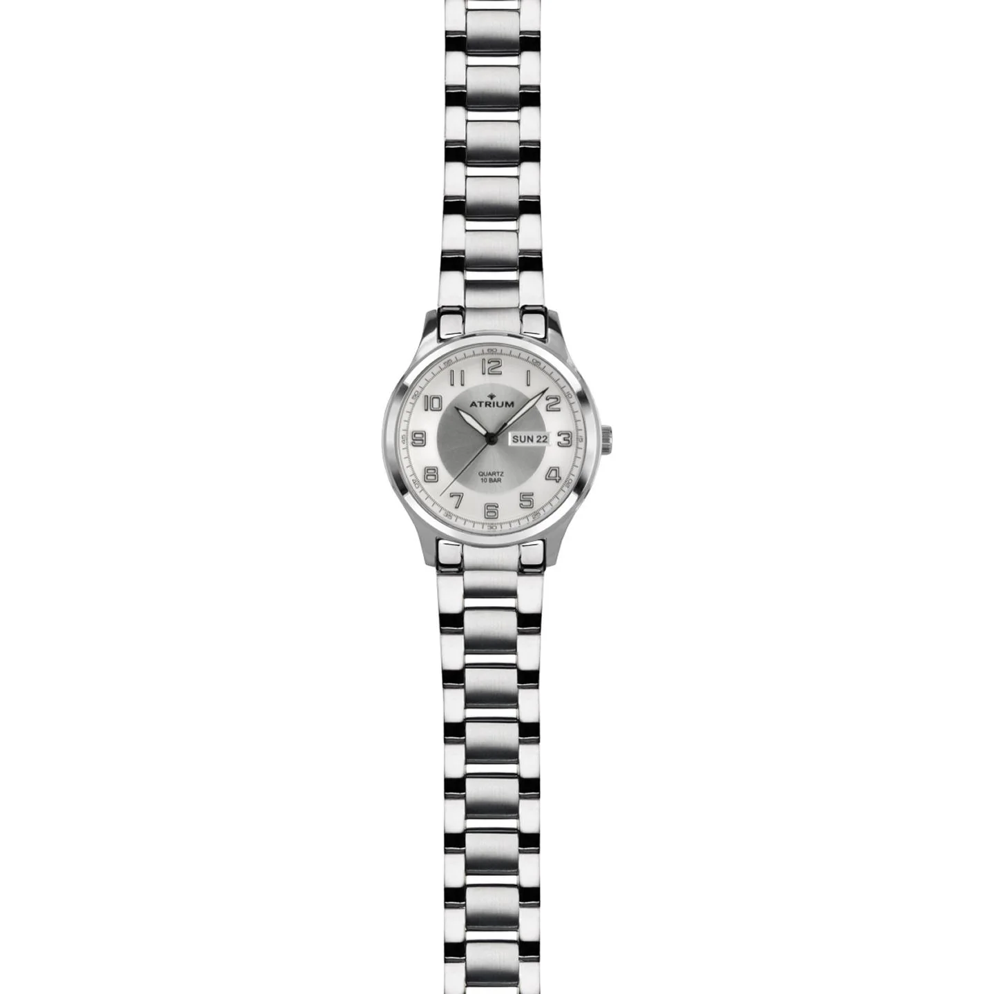 ATRIUM Herren Uhr Armbanduhr Edelstahl Analog Quarz A39-30 - Image 2
