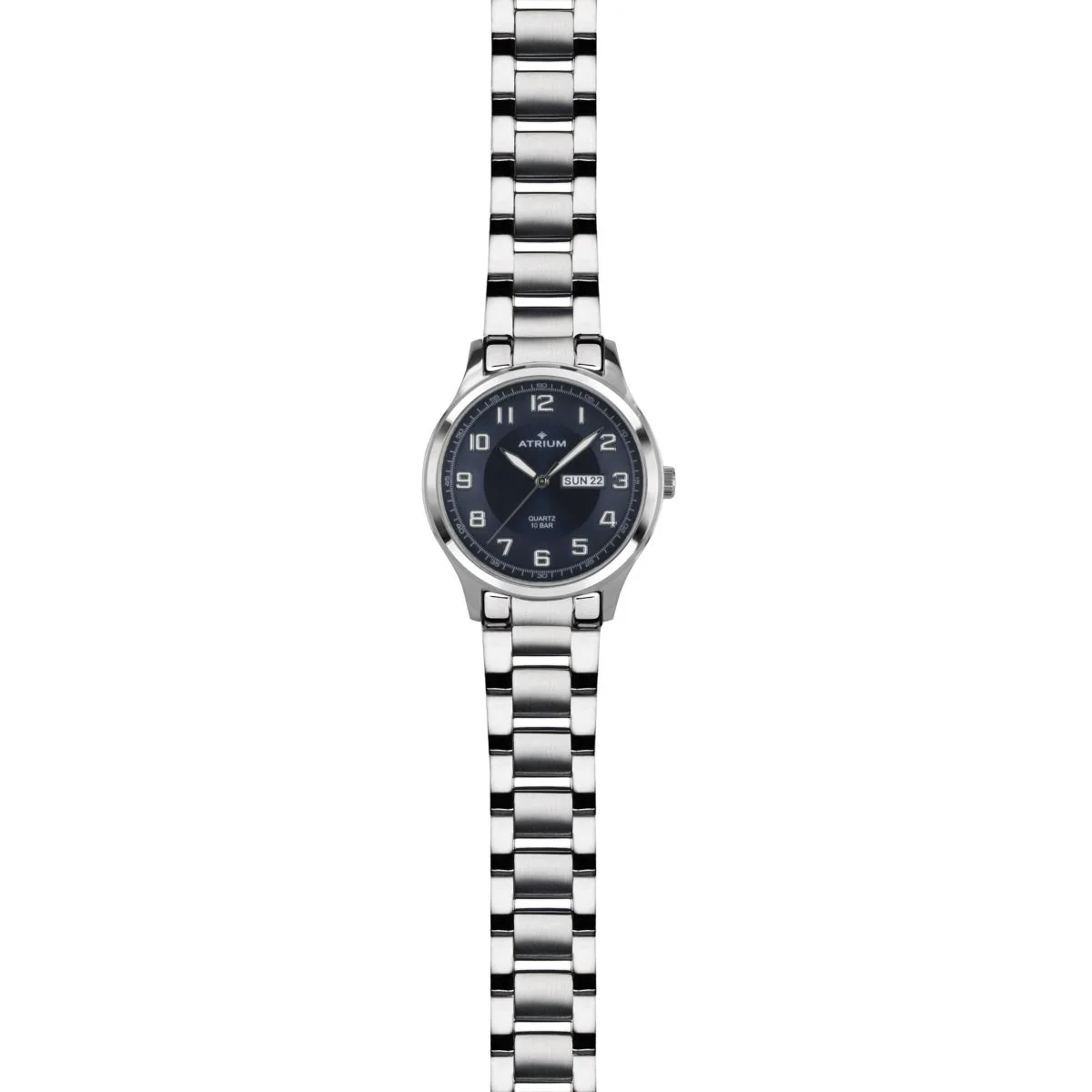 ATRIUM Herren Uhr Armbanduhr Edelstahl Analog Quarz A39-35 - Image 2