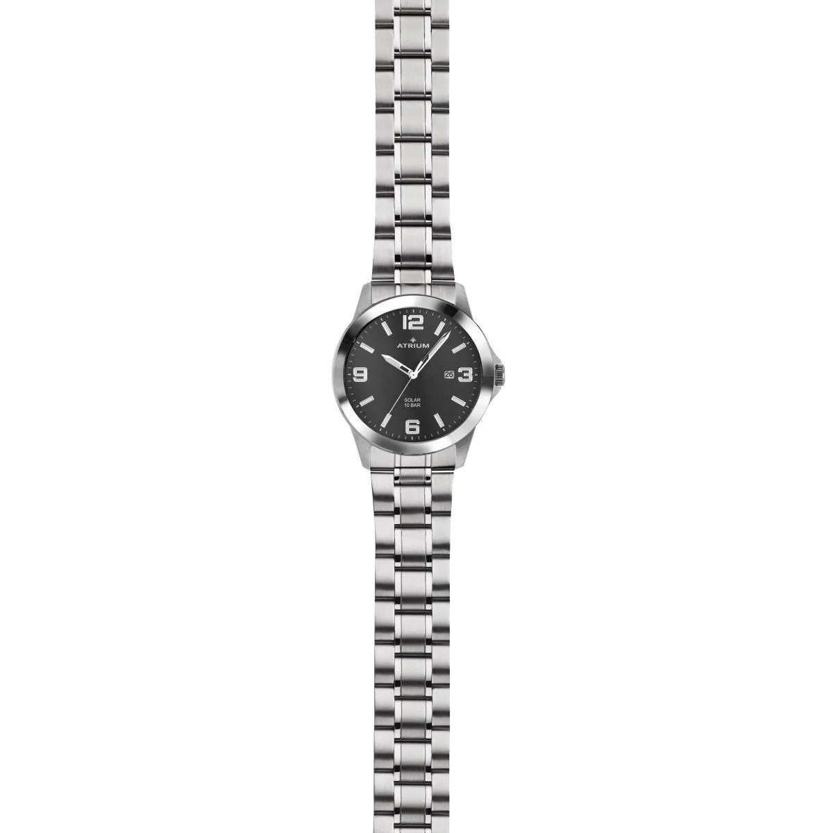 ATRIUM Herren Uhr Armbanduhr Solar Edelstahl Analog Quarz A32-31 - Image 2