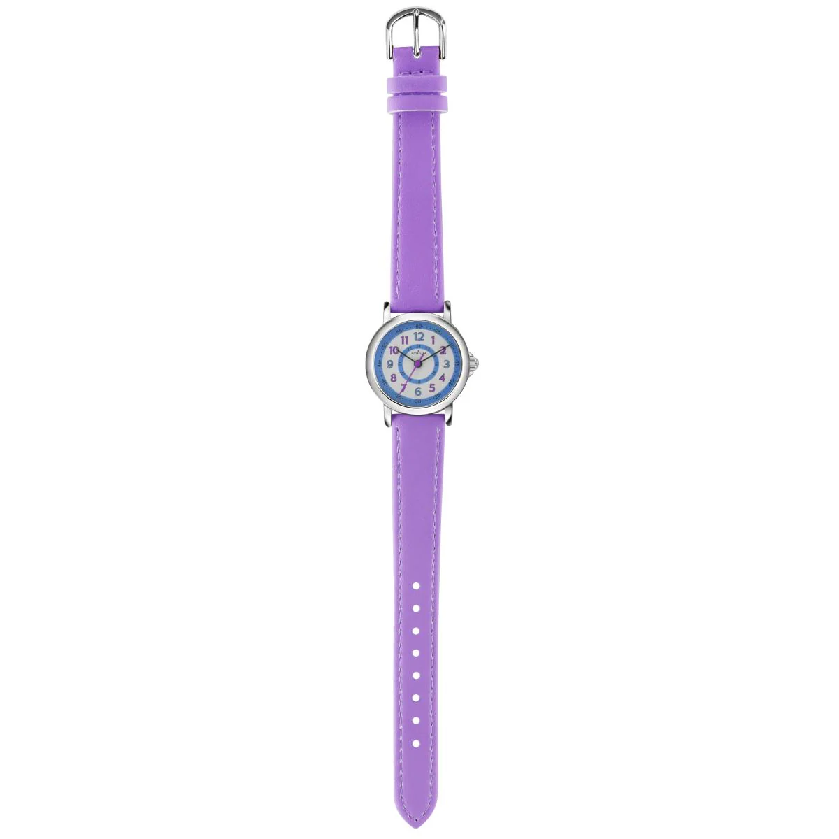 ATRIUM Kinder-Armbanduhr Analog Quarz Mädchen Kunstleder A31-108 lila - Image 2