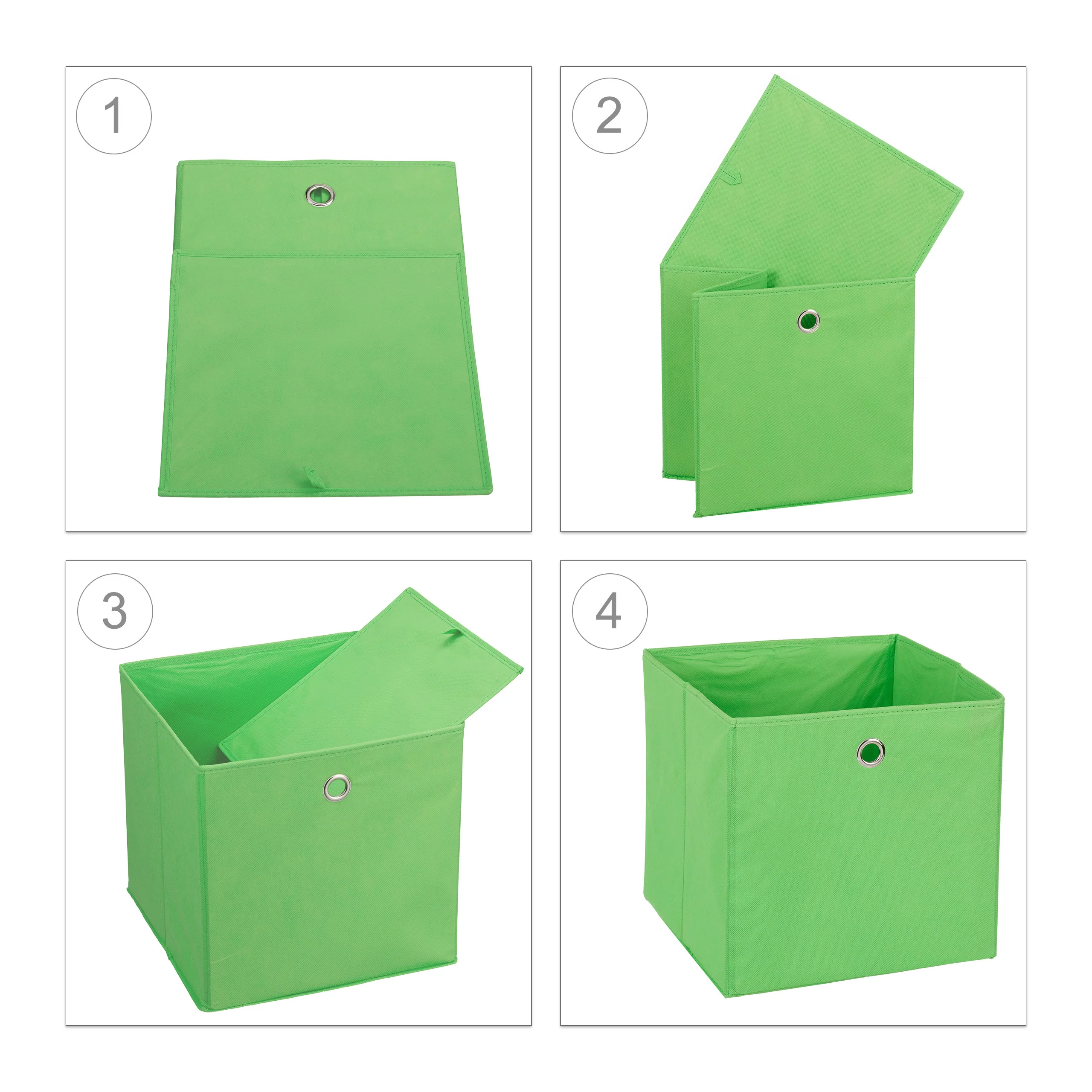 Aufbewahrungsbox Stoff im 2er Set - Image 11