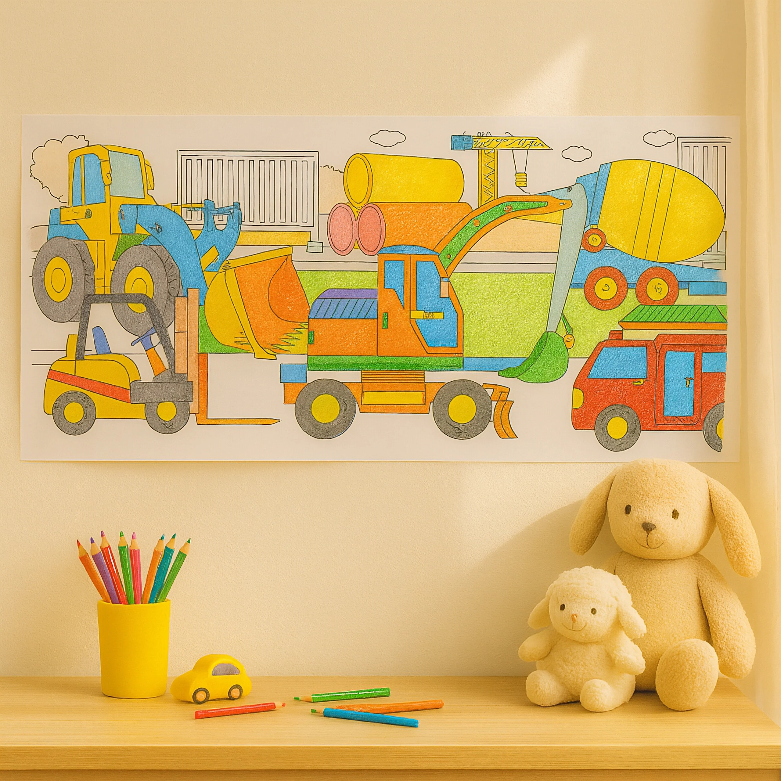 Ausmaltischdecken für Kinder 2er Set 3 m - Image 22
