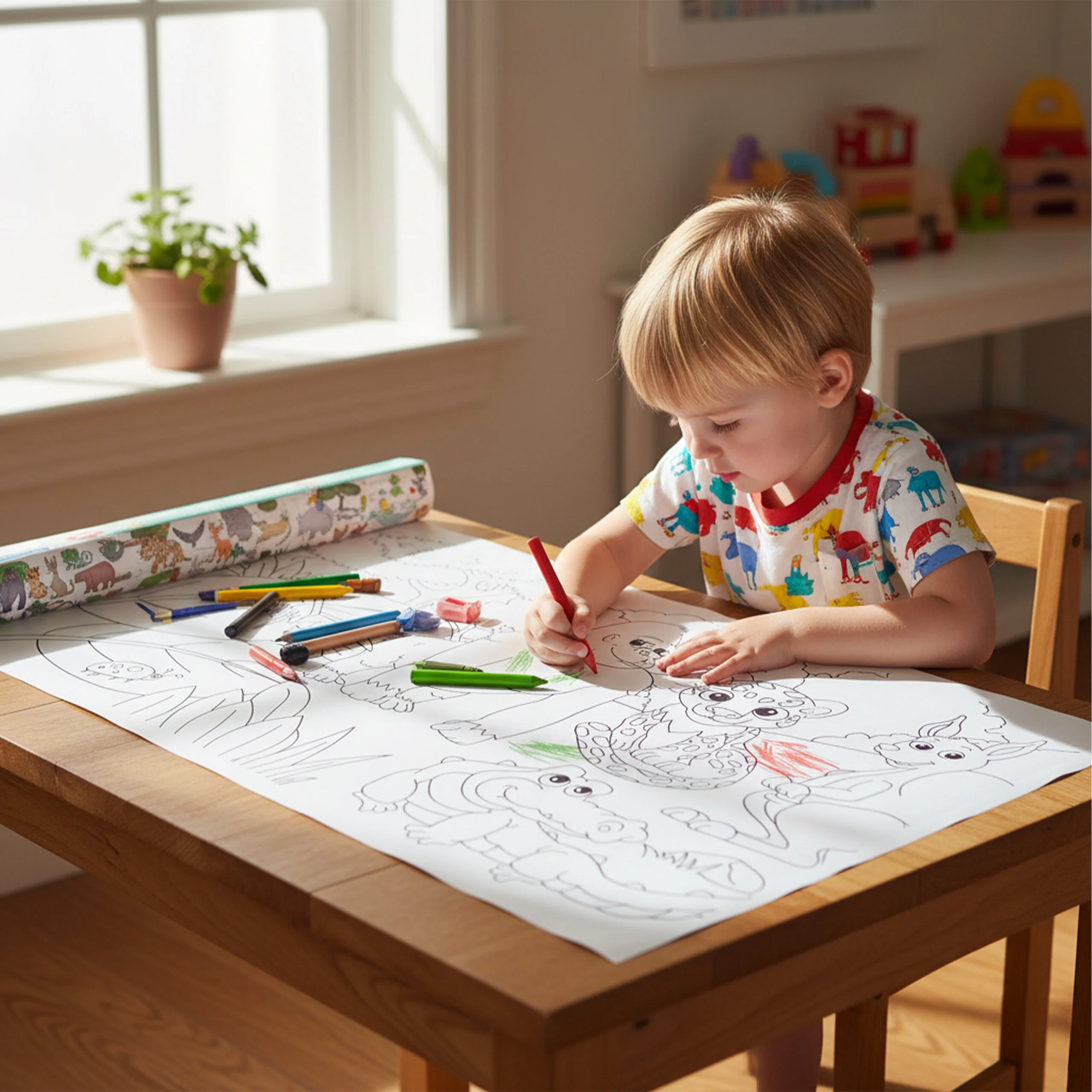 Ausmaltischdecken für Kinder 2er Set 3 m - Image 26