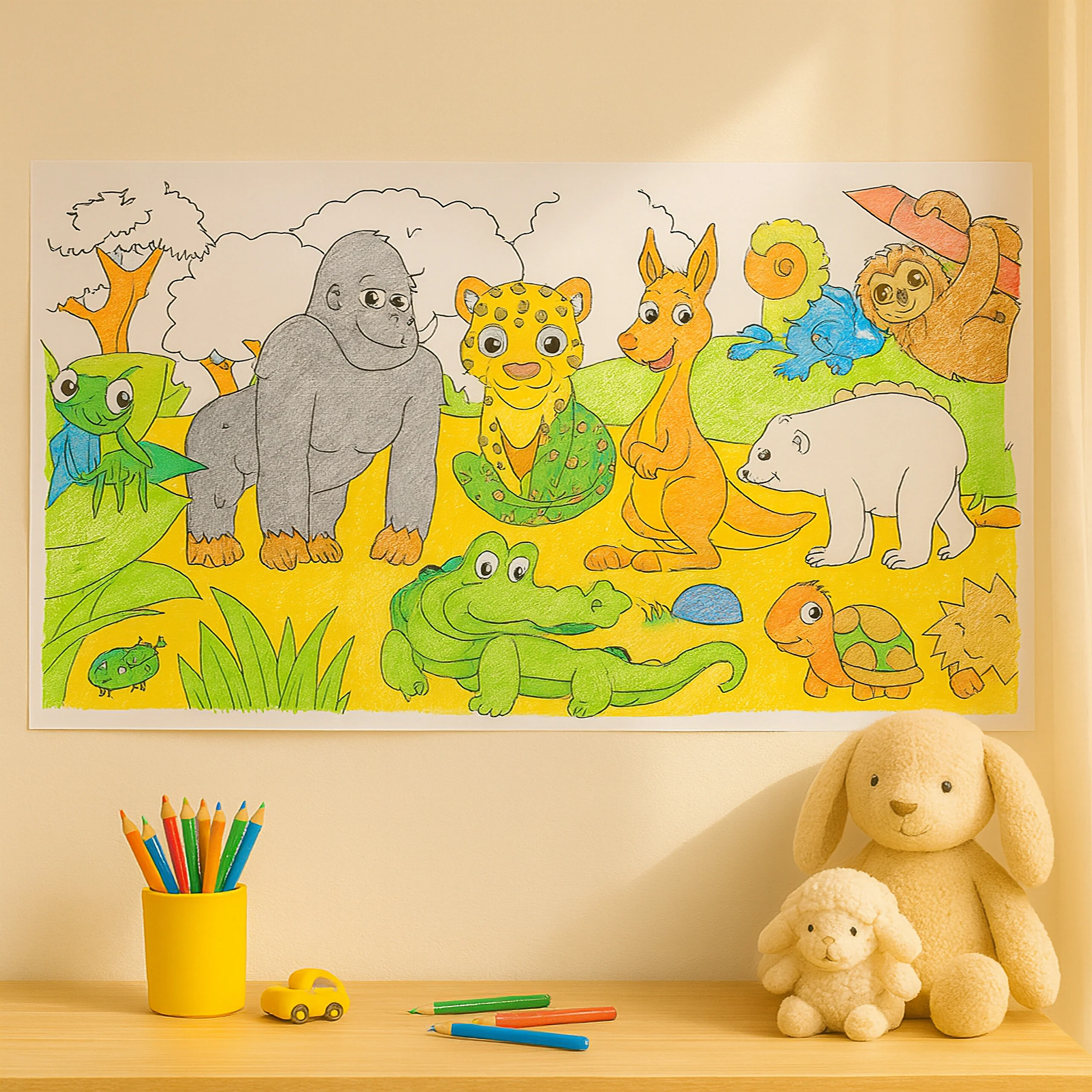 Ausmaltischdecken für Kinder 2er Set 3 m - Image 27