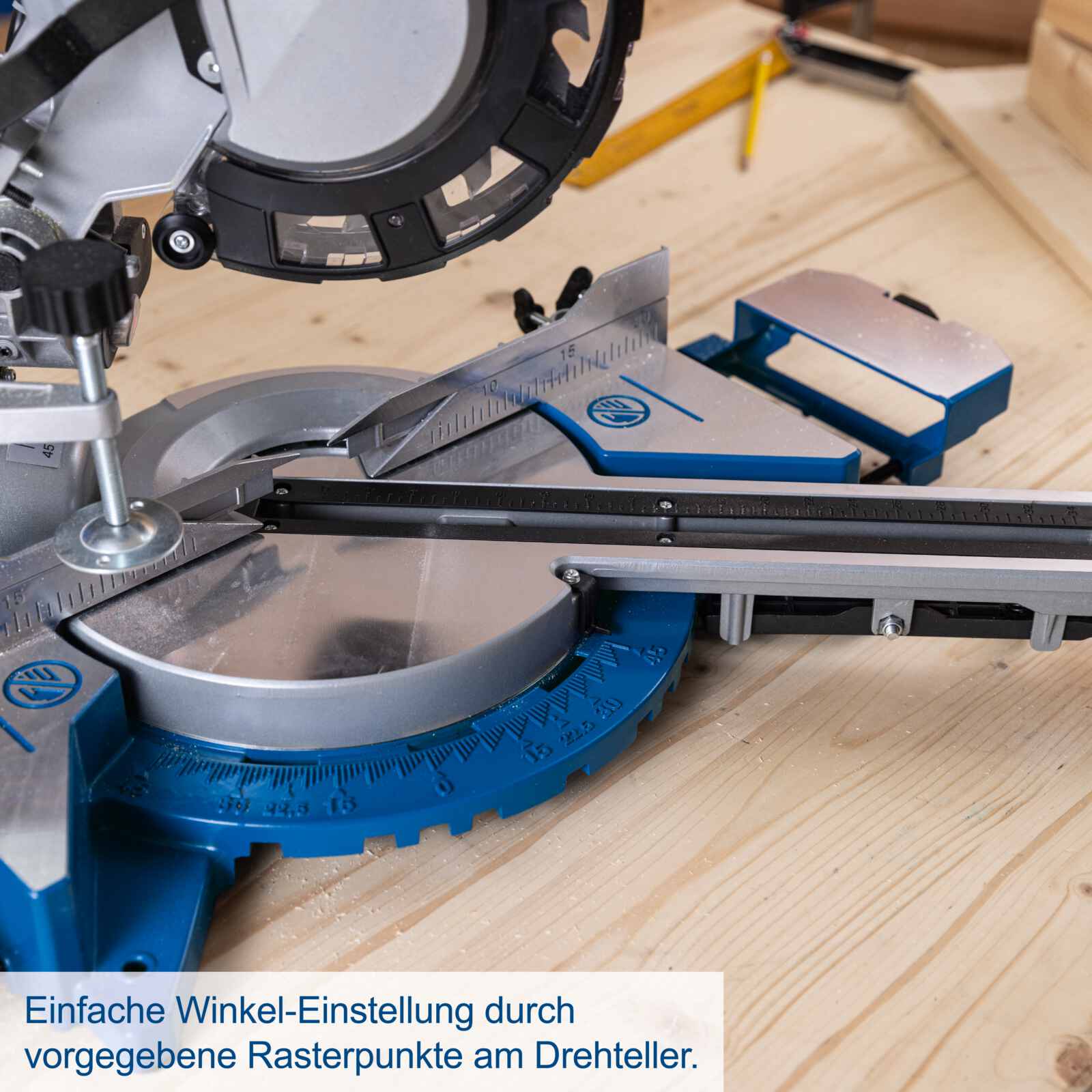 [B-WARE] Scheppach Kappzugsäge HM2000 SE - 65mm Schnitthöhe | 340mm Schnittlänge | Laser - Image 7
