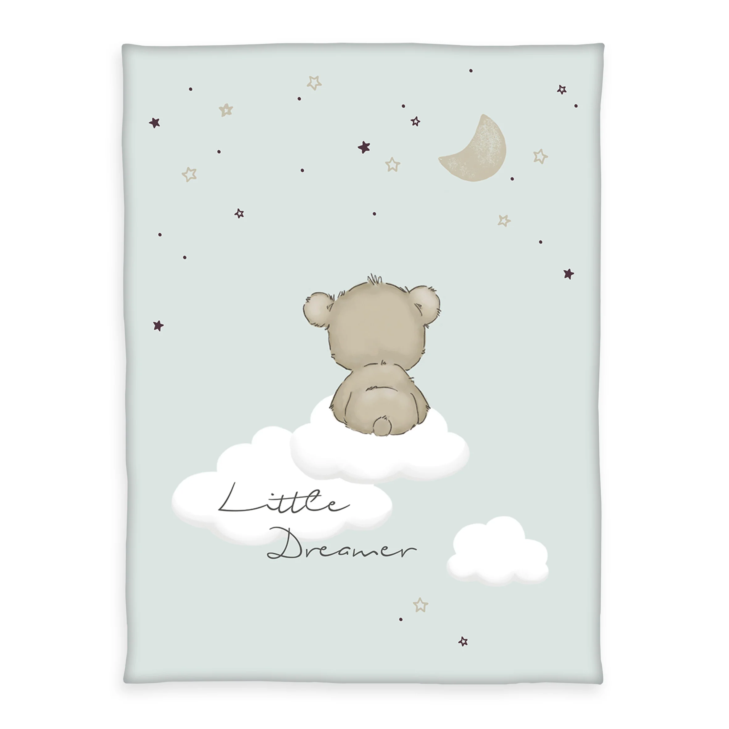 babybest® Kuscheldecke - Little Dreamer Grau
