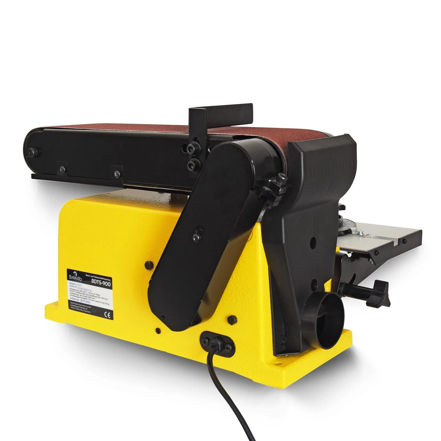 BAMATO BDTS-900 Band- und Tellerschleifer | 7,3 m/s | 150 mm Teller | 150mm Teller | Bandschleifer - Image 7