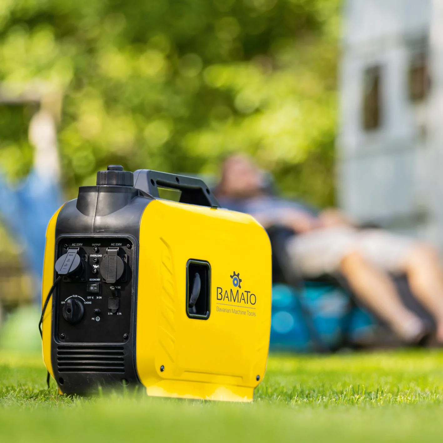 BAMATO BGE-2000I Inverter Stromerzeuger | 3,0PS | 79ccm | 2000W | 2x 230V Anschluss - Image 3