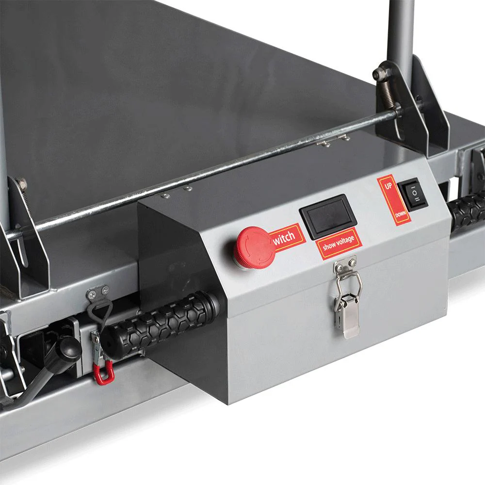 BAMATO Elektrischer Hubtisch BHT-220E | 220 kg | 700 x 1120mm | 1,05m Hubhöhe | Scherenhubtisch - Image 5