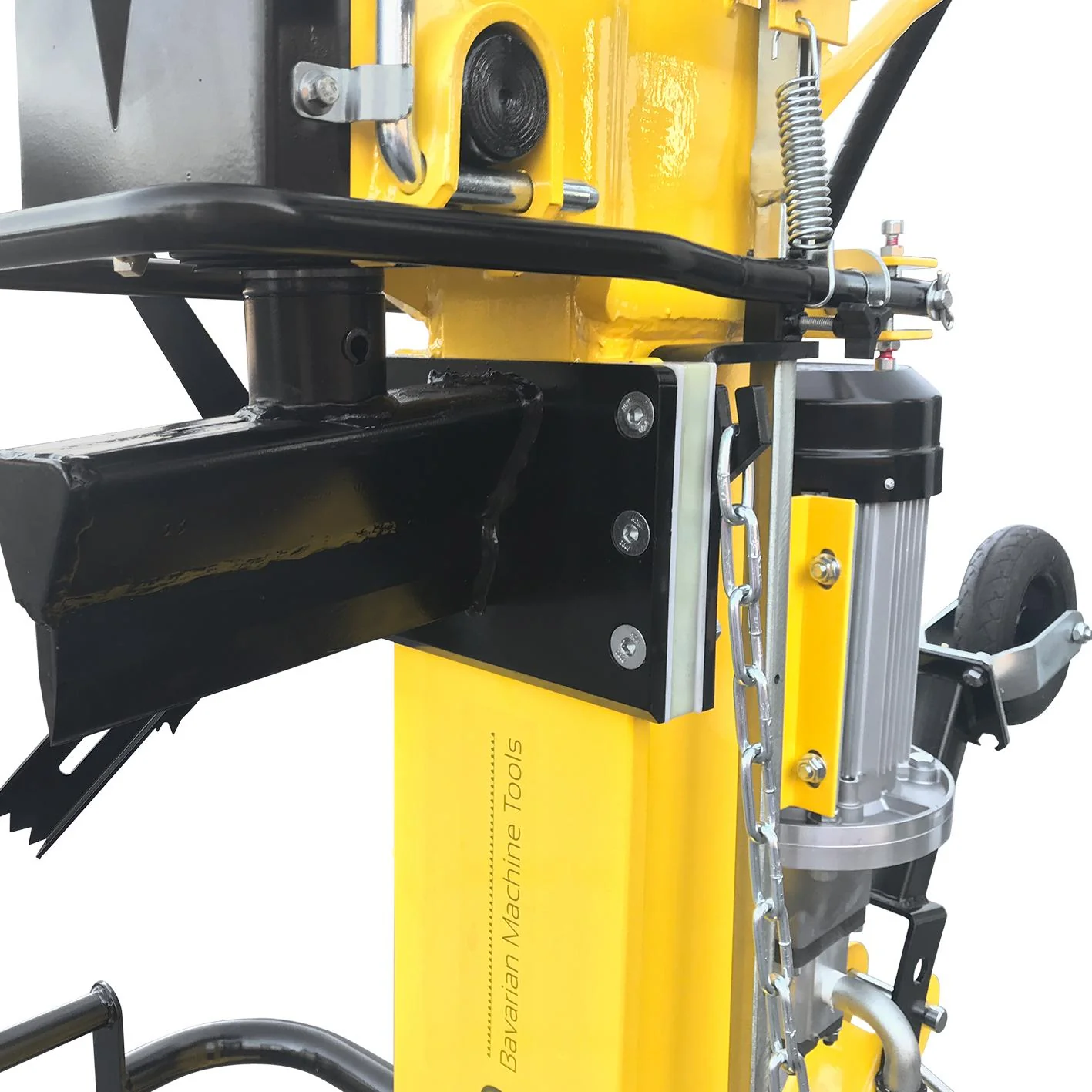 BAMATO HO-30EP Holzspalter | Elektro- und Zapfwellenantrieb | 30 Tonnen | 400V | Fahrwerk - Image 4