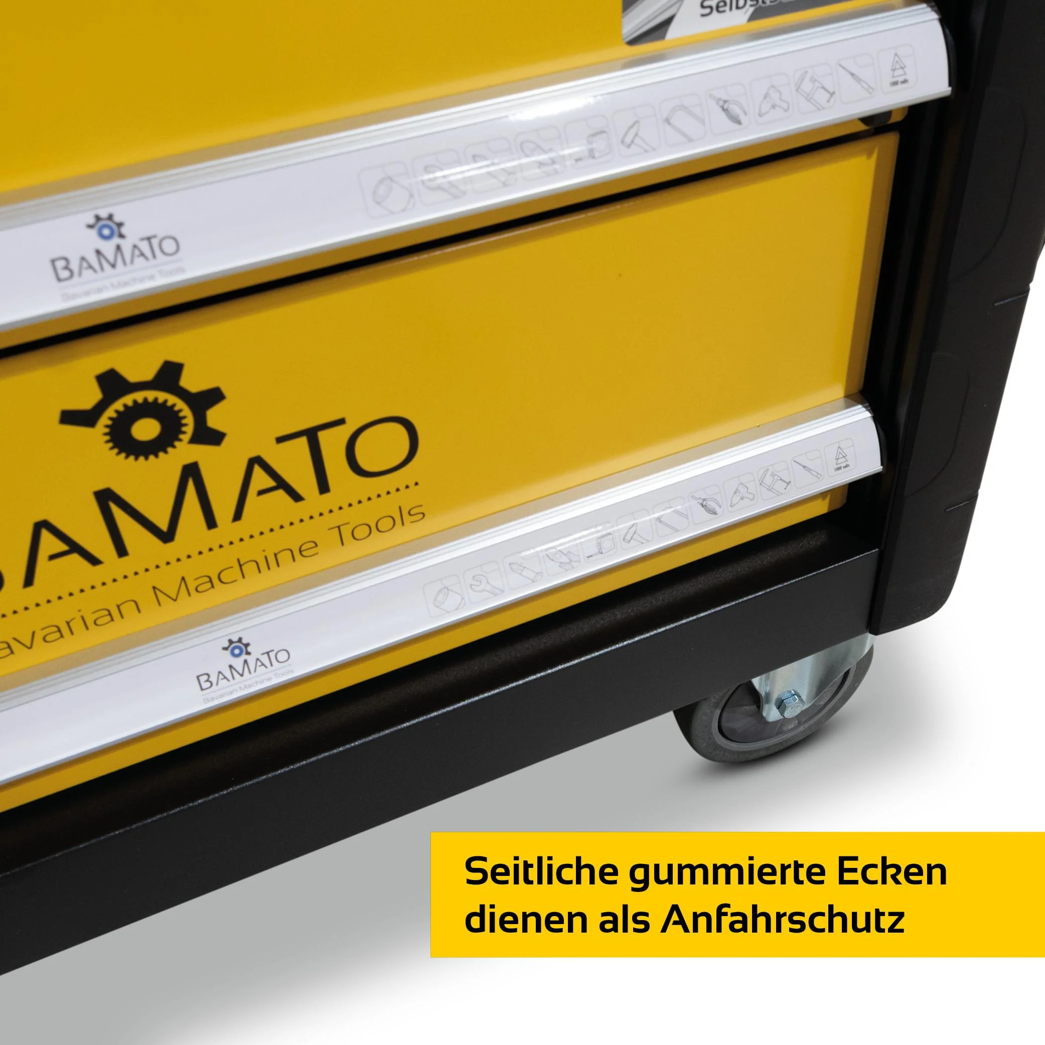 BAMATO Premium Werkstattwagen WORK-550, leer - Image 23