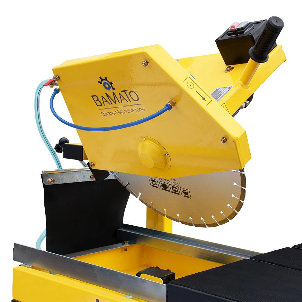 BAMATO Steintrennmaschine STRM-455 | 450mm Trennscheibe | Fahrwerk | Wasserpumpe - Image 3