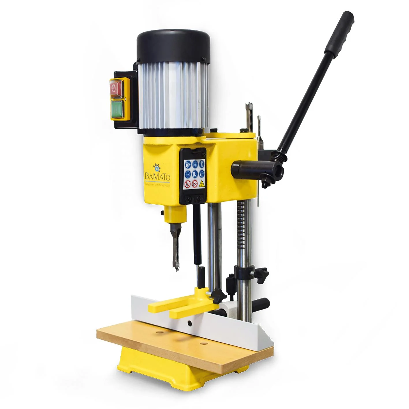 BAMATO Stemmmaschine STM-120 | 12 mm Meissel | Doppelsäulenführung | Gussausführung