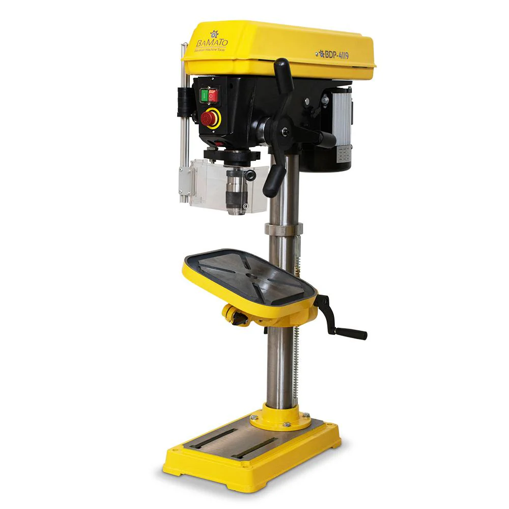 BAMATO Tischbohrmaschine BDP-4119 - Leistungsstarkes Werkzeug für Präzises Bohren - Image 4