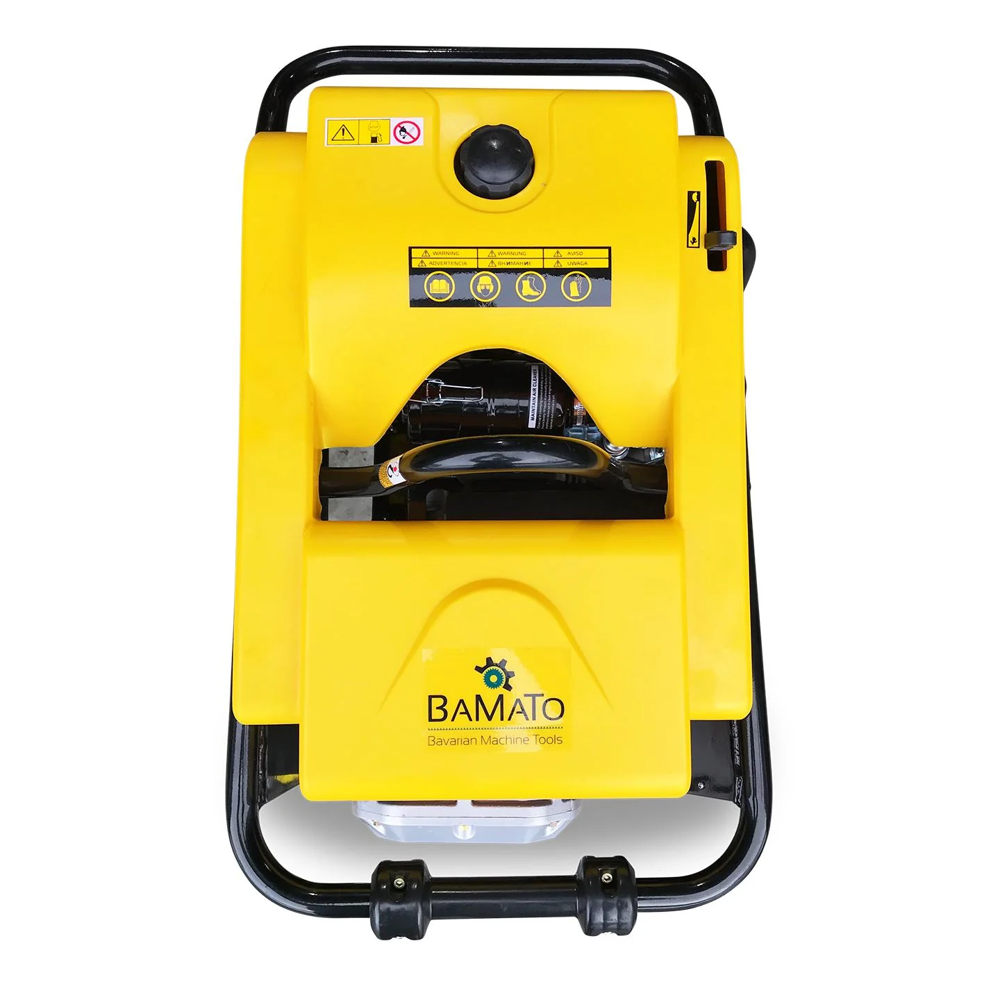 BAMATO V-85G Vibrationsstampfer | 4,1 kW | 10 kN | 450-650 1/min | Platte 290 x 345mm - Image 5