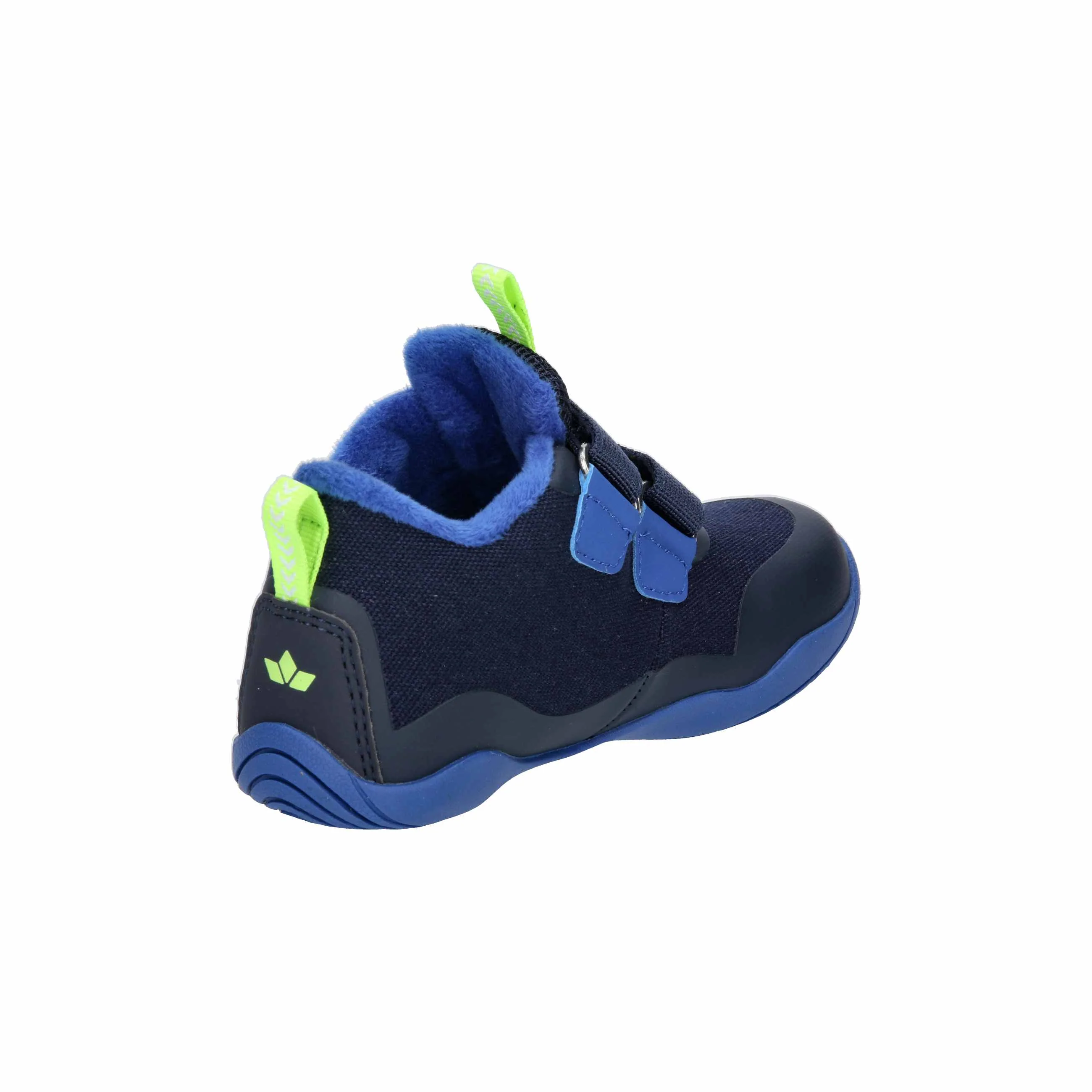 Barefoot Schuhe Jungen Klettverschluss wasserdicht blau LICO Aride V Mid - Image 48