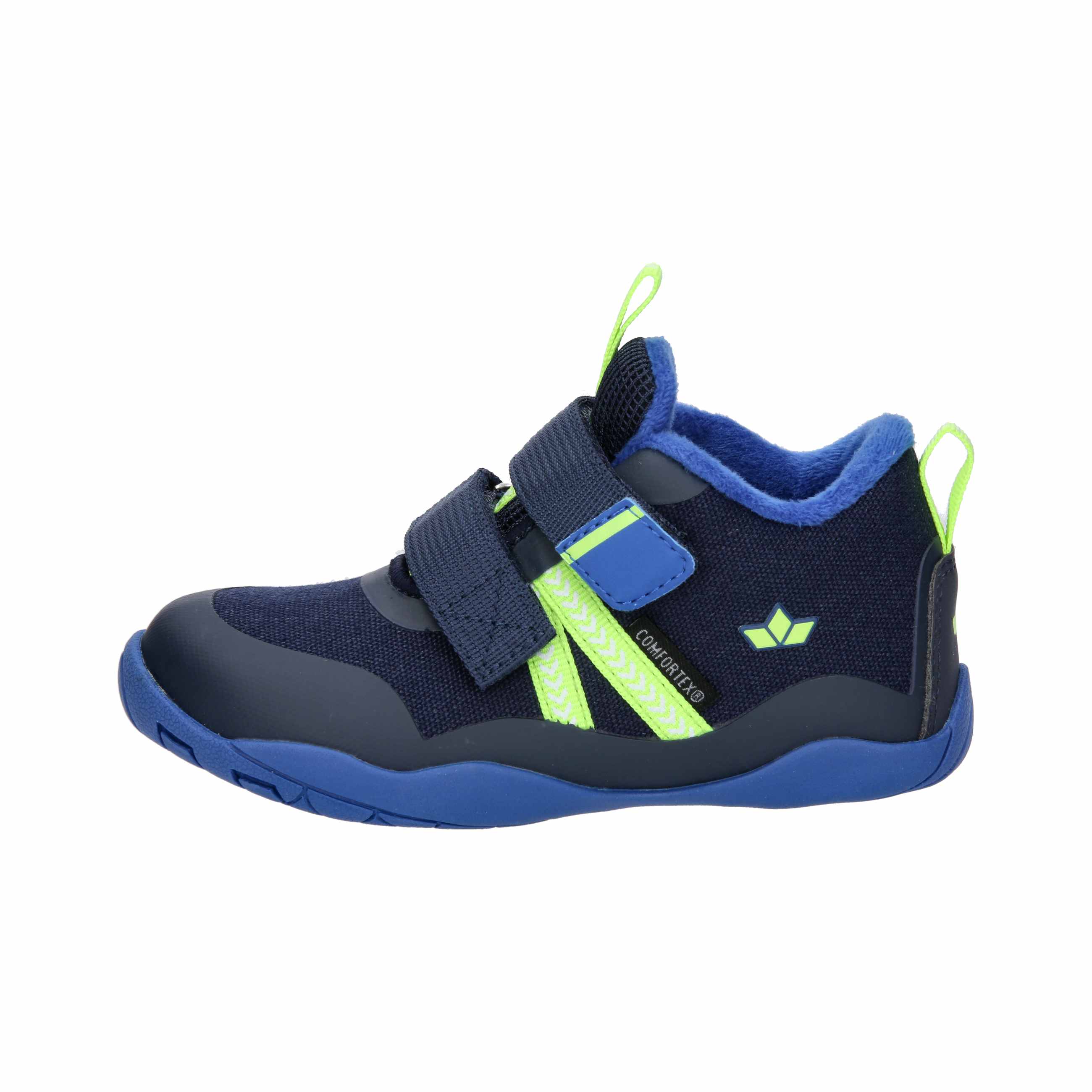 Barefoot Schuhe Jungen Klettverschluss wasserdicht blau LICO Aride V Mid - Image 96