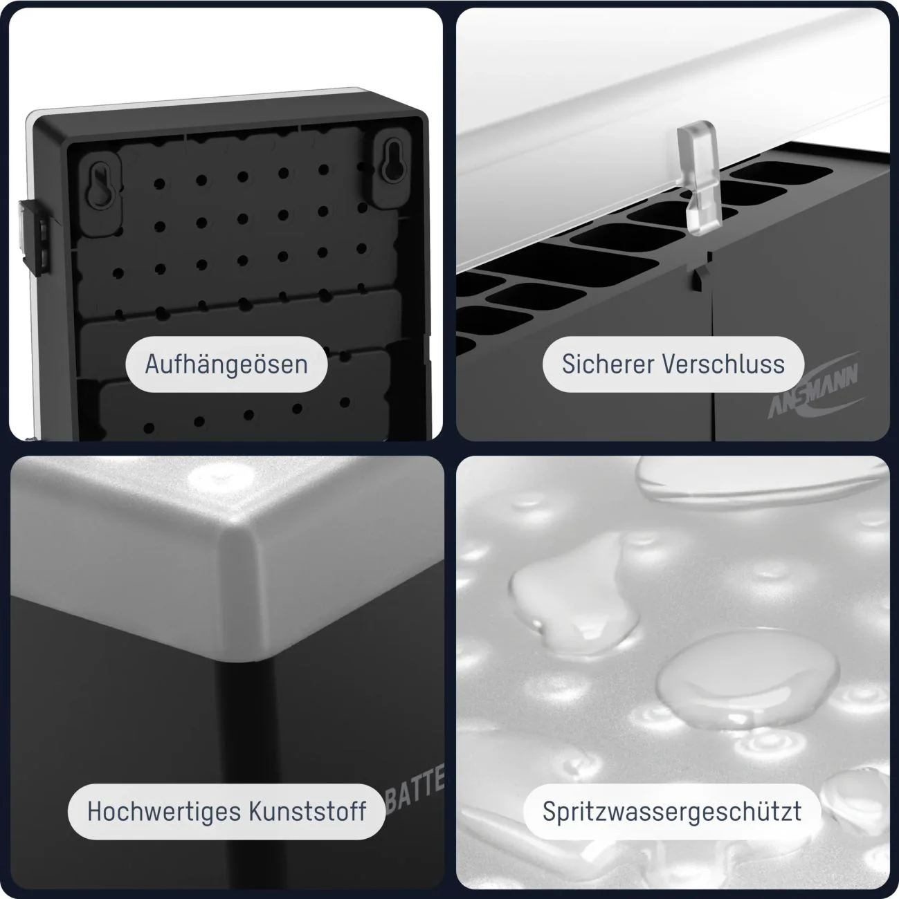 Batterie-Vorratsbox mit 52 AA & AAA Batterien für Haushalt - Image 11