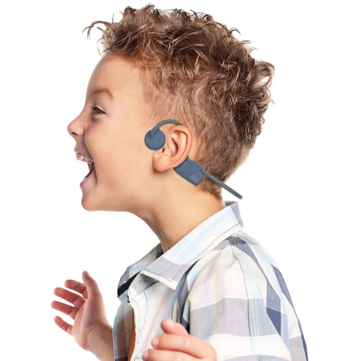 BC Wireless Kinder Knochenschall-Kopfhörer Lite Blau - Image 3