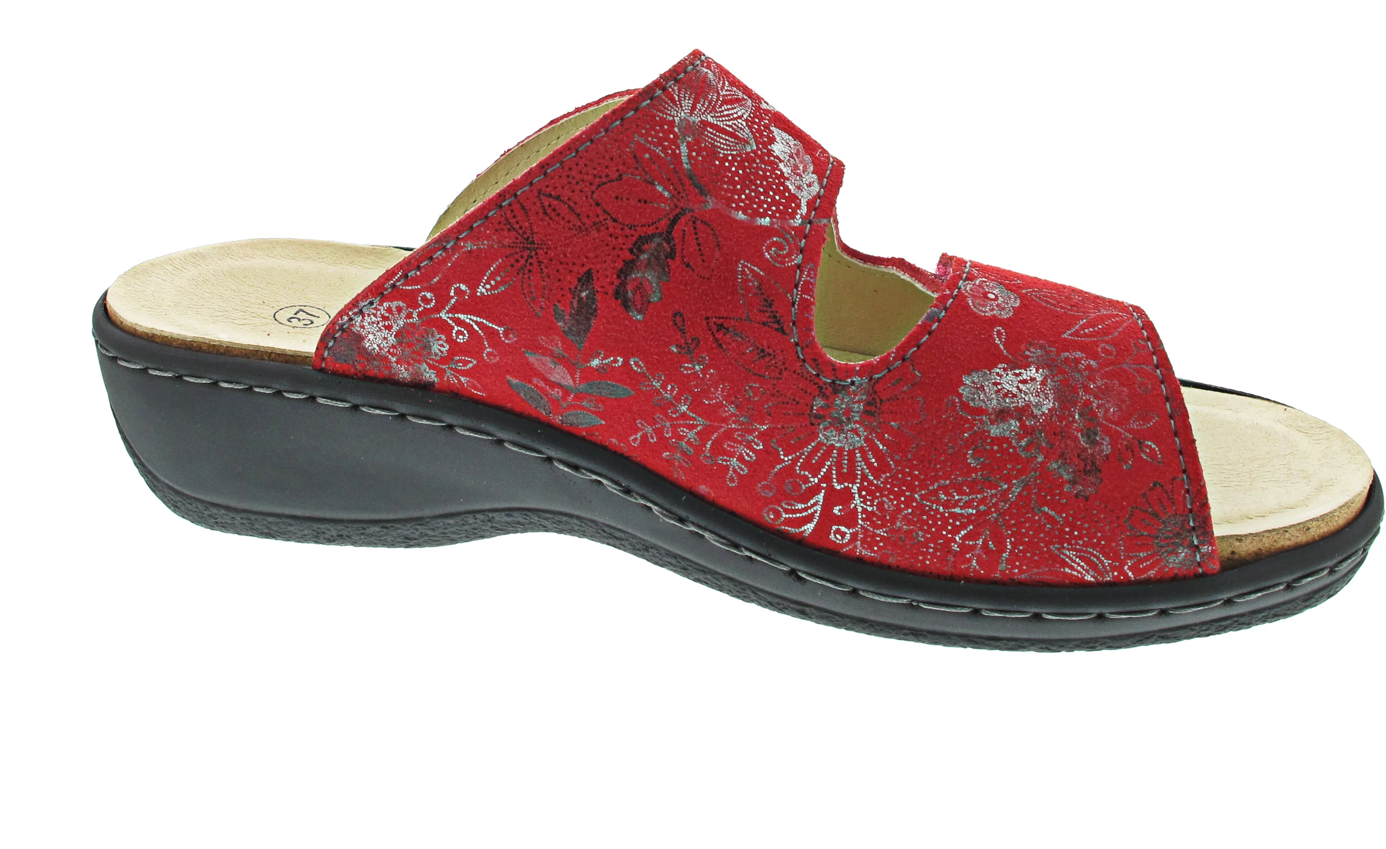 Belvida Pantolette Rot - Image 5