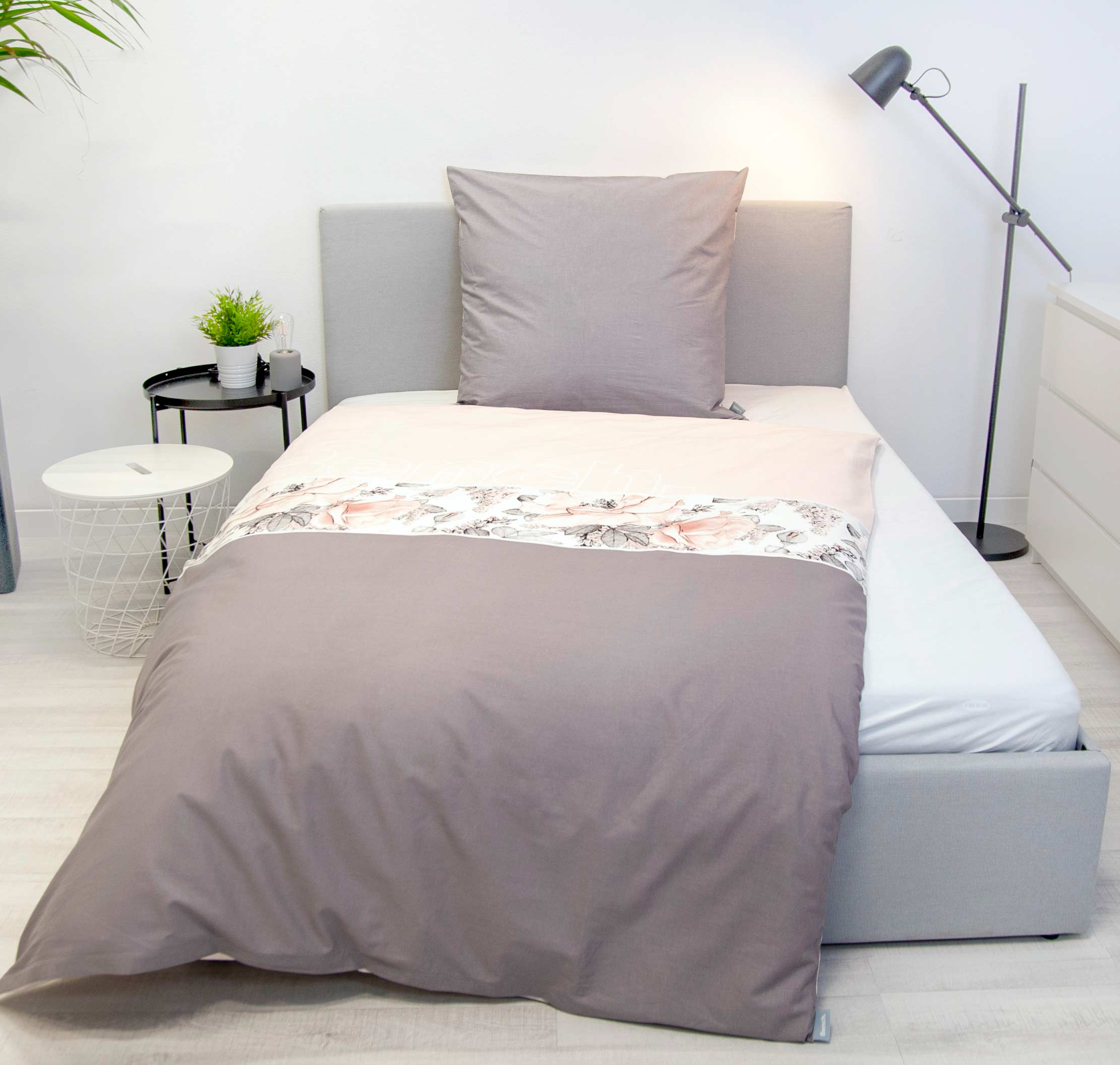 Bench® Bettwäsche-Set 'Blumen' – 135x200, 140x200 oder 155x200 cm, Renforcé - Image 9