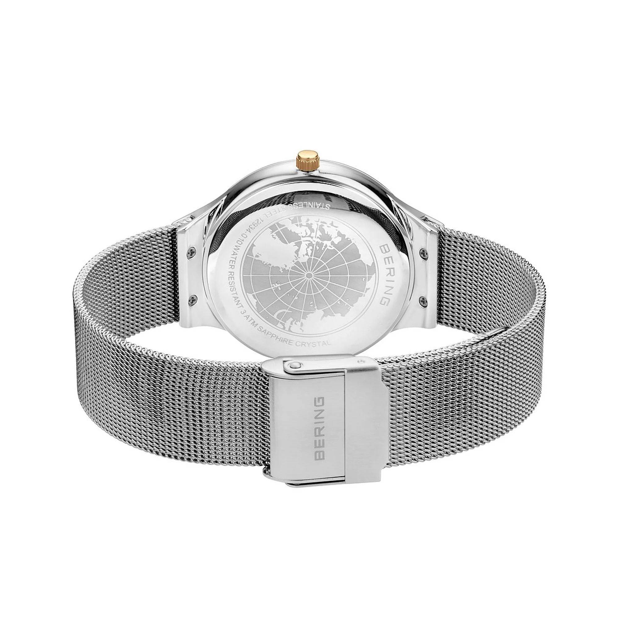 Bering Damen Uhr Armbanduhr Classic - 12934-010 Edelstahl - Image 4