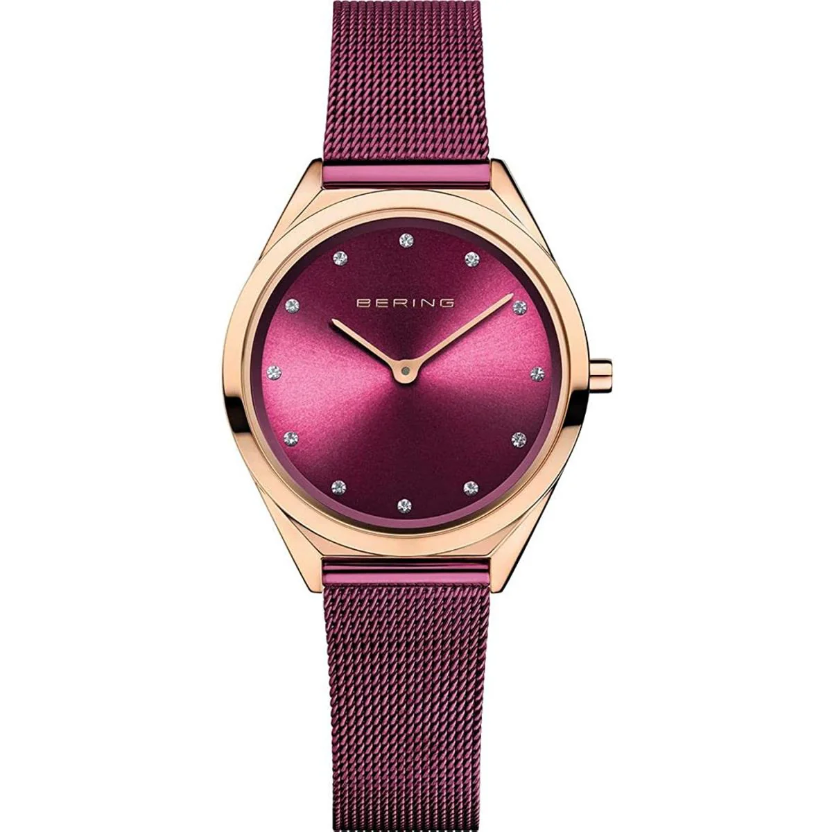Bering Damen Uhr Armbanduhr Classic Collection - 17031-969 Meshband